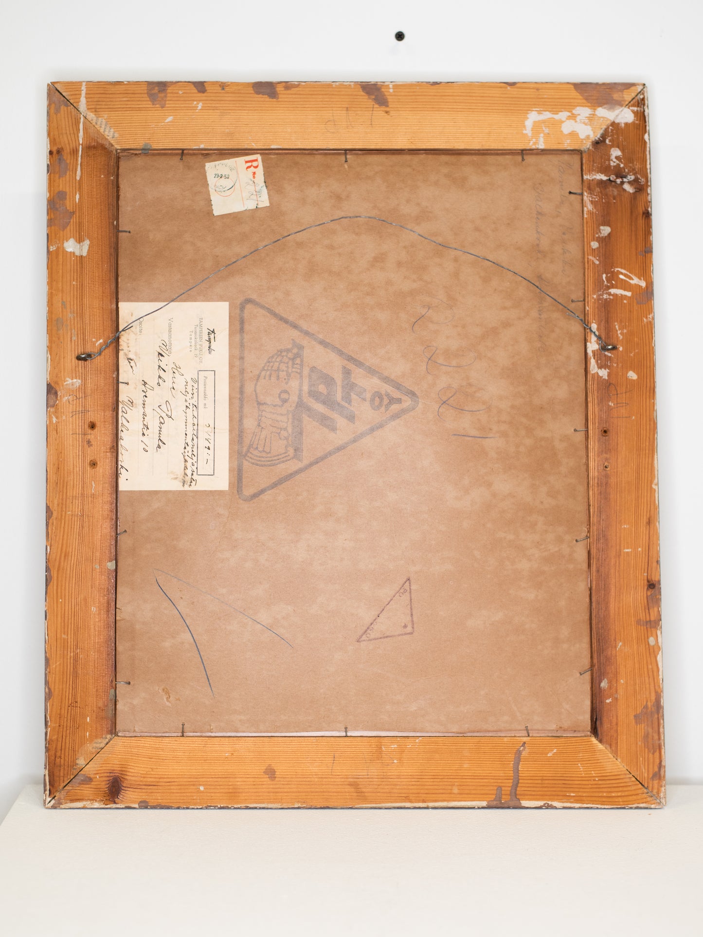 Modernist Still Life Painting - Finland, 1956