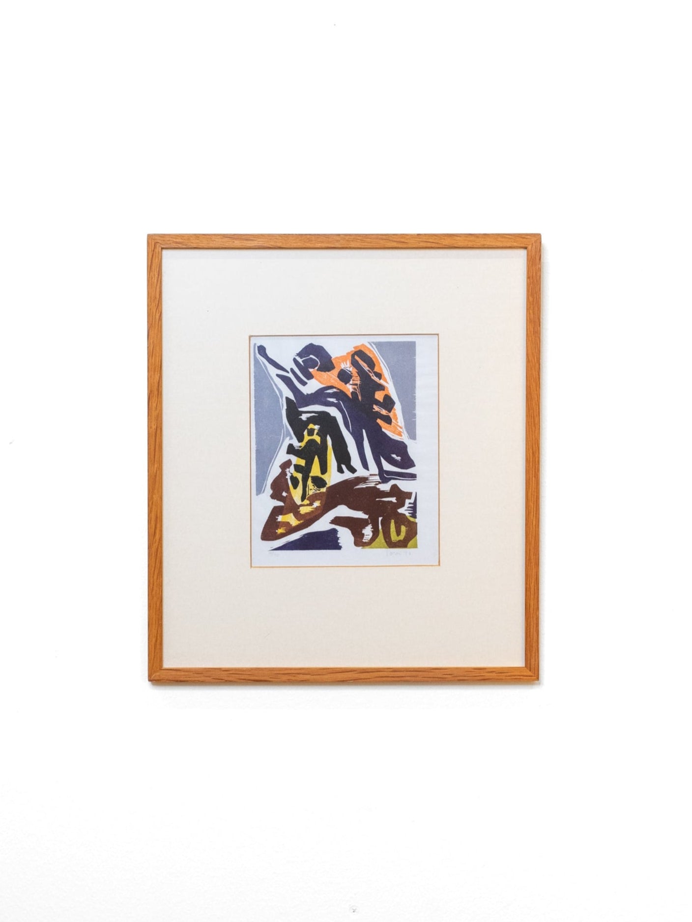 Vintage Print - Asger Jorn 'Untitled' (1970)