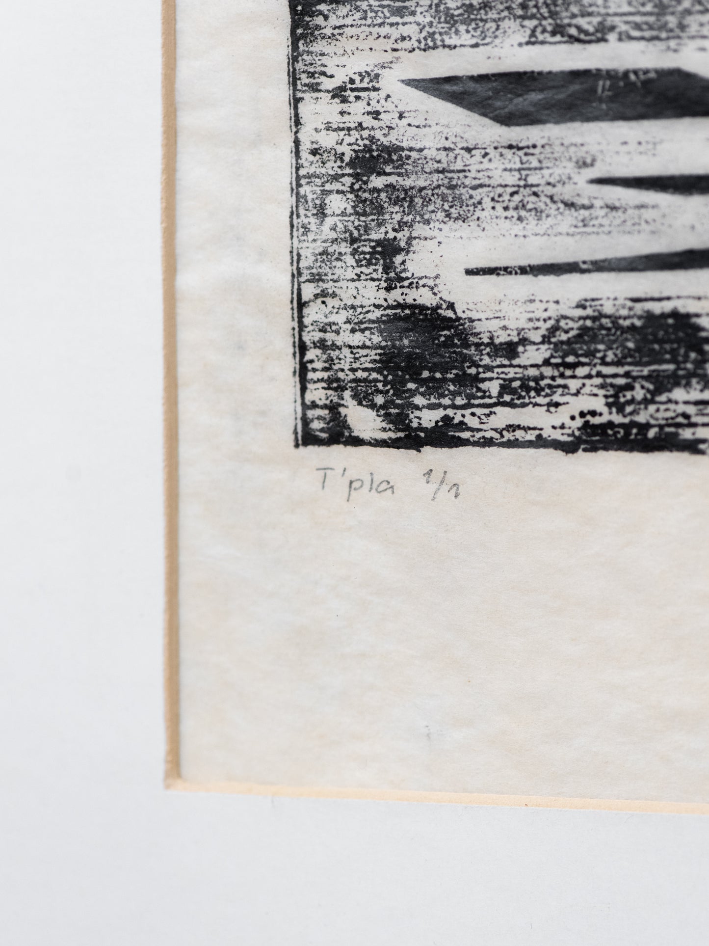 Limited Edition Woodcut Print by Ilkka Tarvainen (1980)