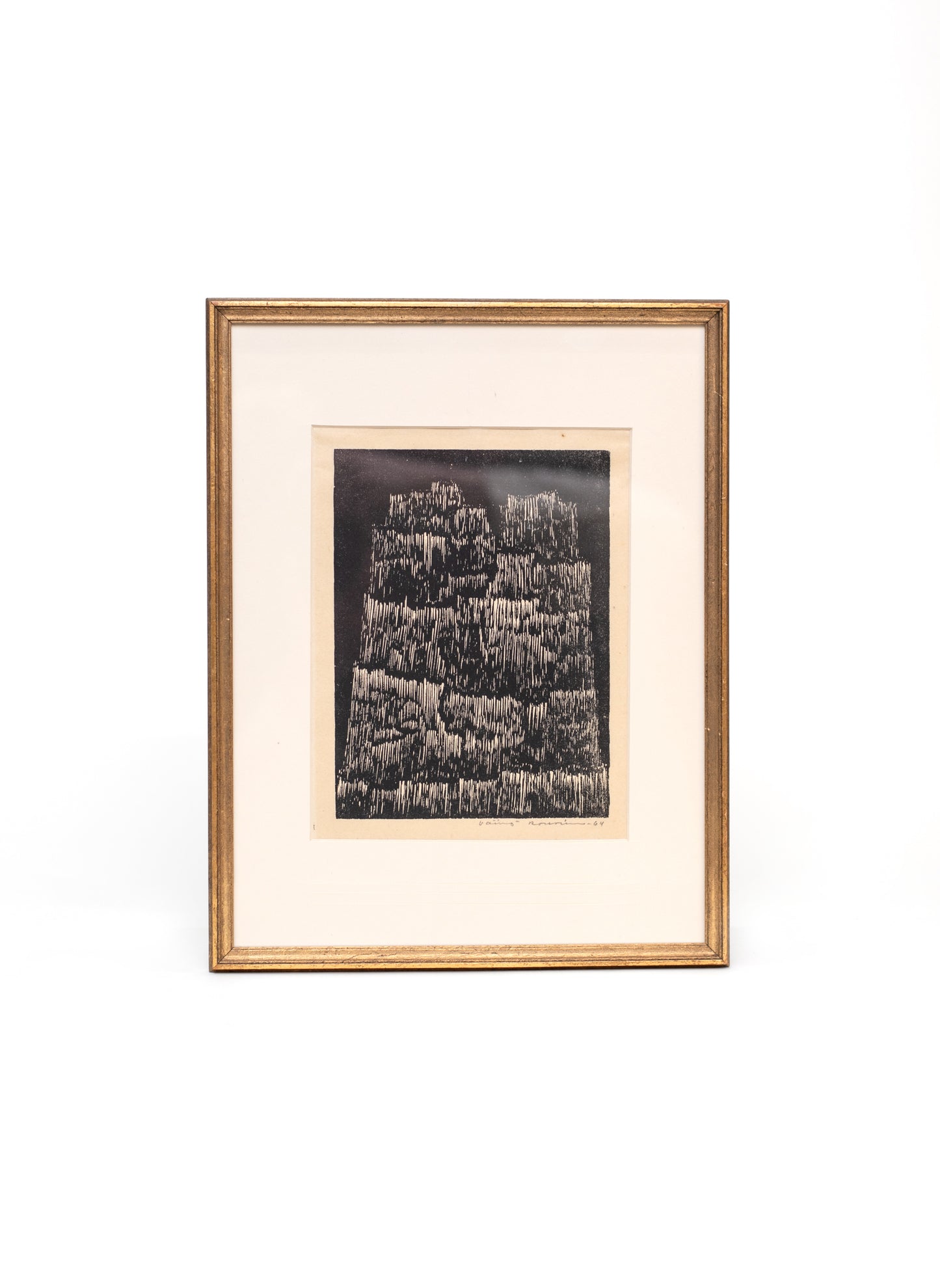 Original Etching by Väinö Rouvinen (Finland, 1964)
