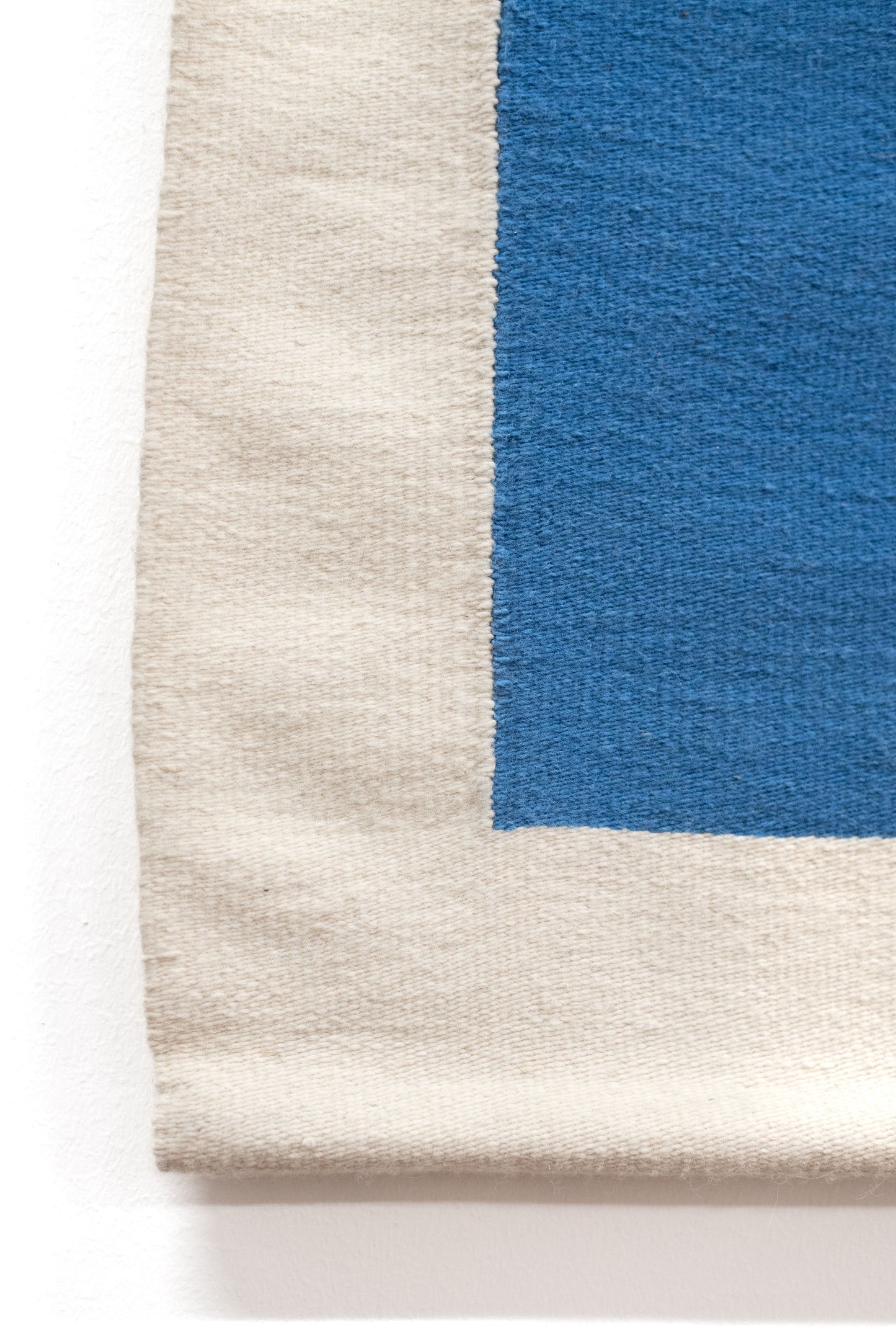 Unique Woven Wool Art Tapestry by Kari Walden – Finland, 1980's