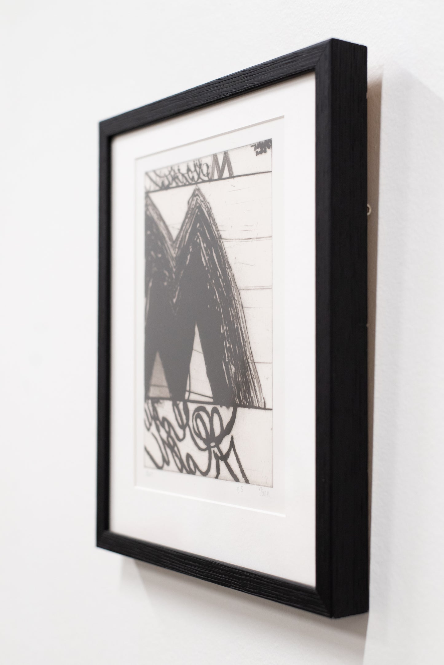Framed Print of Artwork by Tal R - Denmark, 1999
