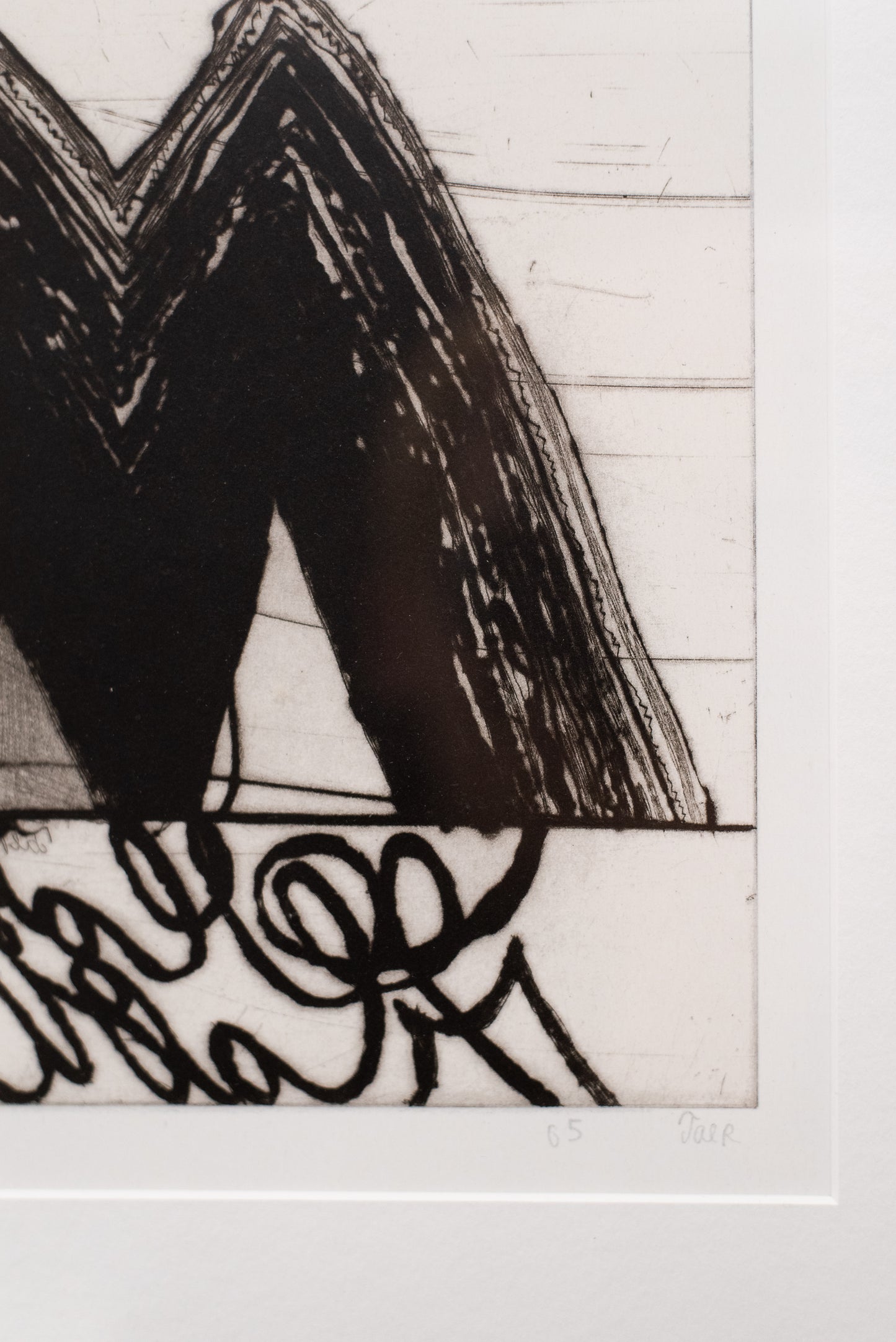 Framed Print of Artwork by Tal R - Denmark, 1999