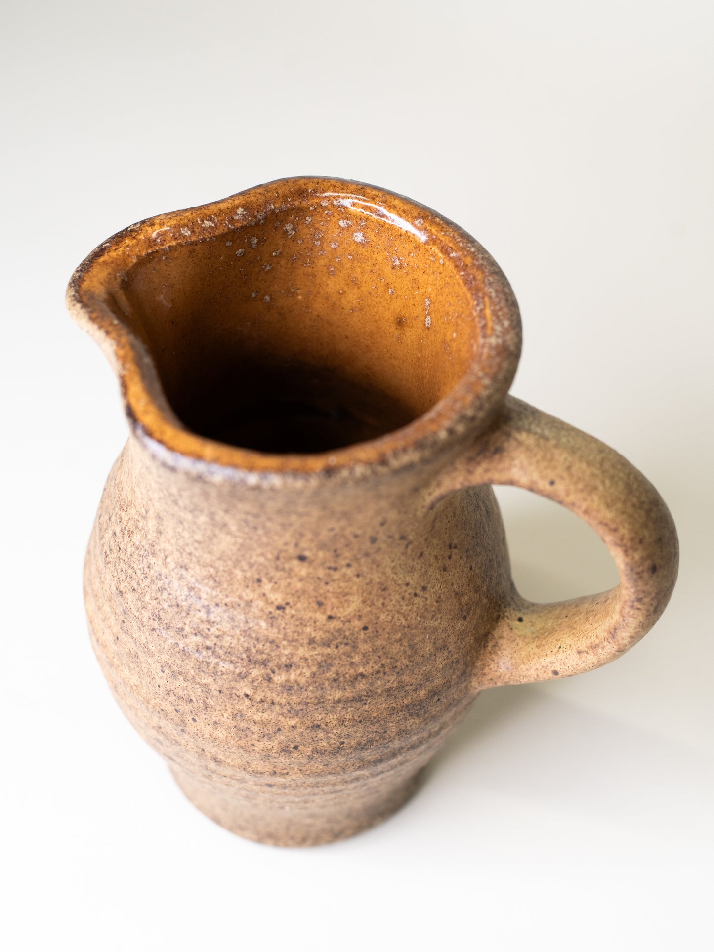 Handmade 1960's Ceramic Pitcher