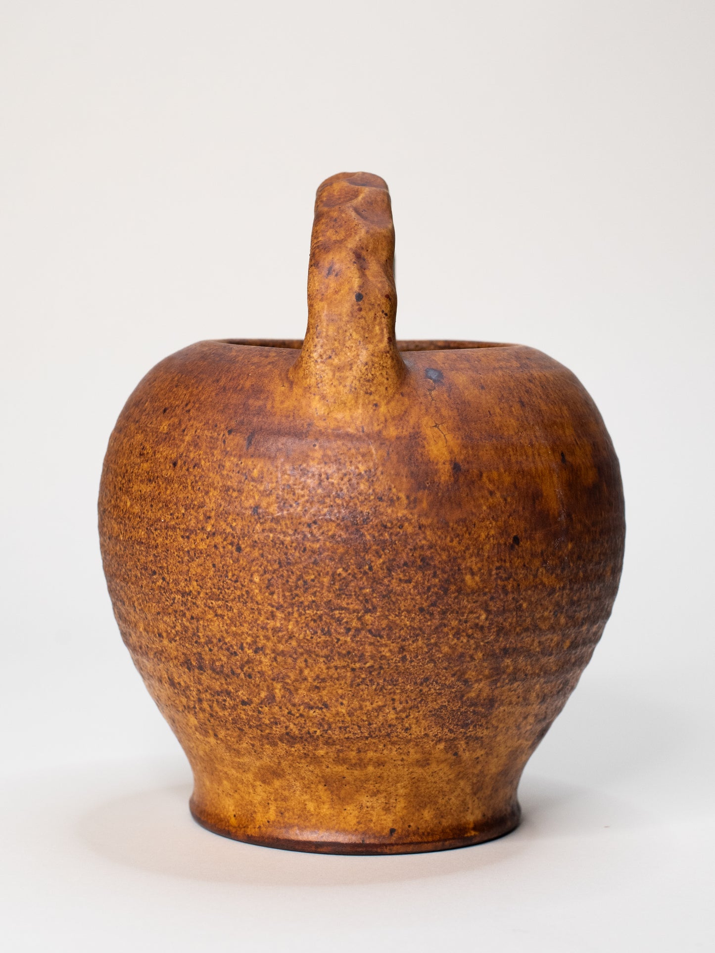 Handled Ceramic Pot – Studio Work 1960’s–70’s