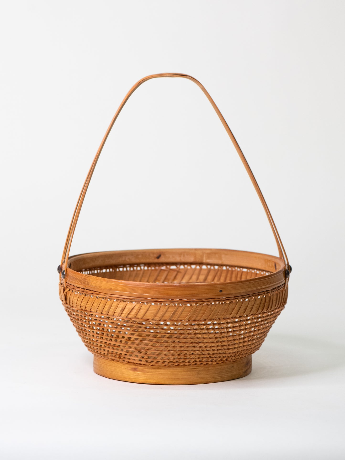 Vintage Rattan Basket