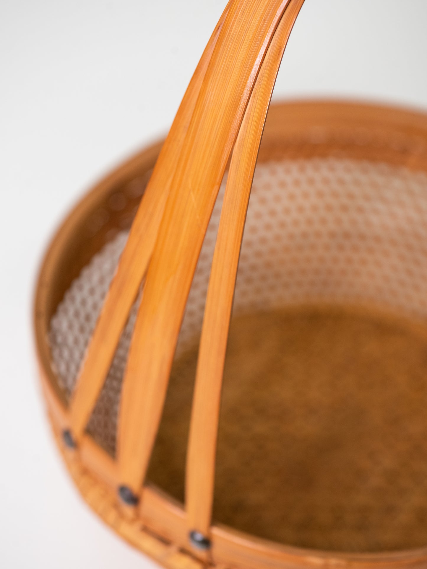 Vintage Rattan Basket