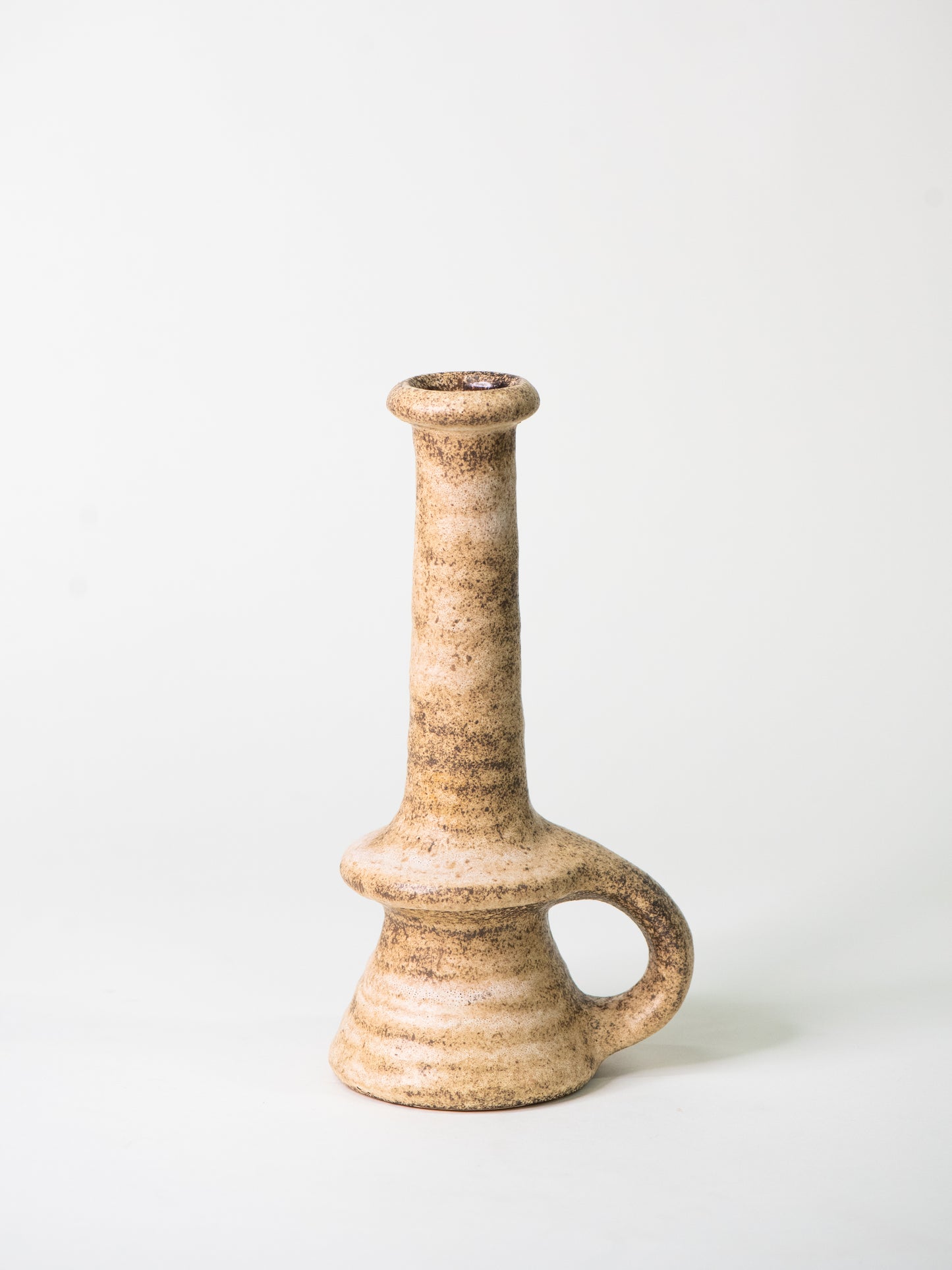 Vintage Ceramic Jug 1960's Dutch Fat Lava Pottery