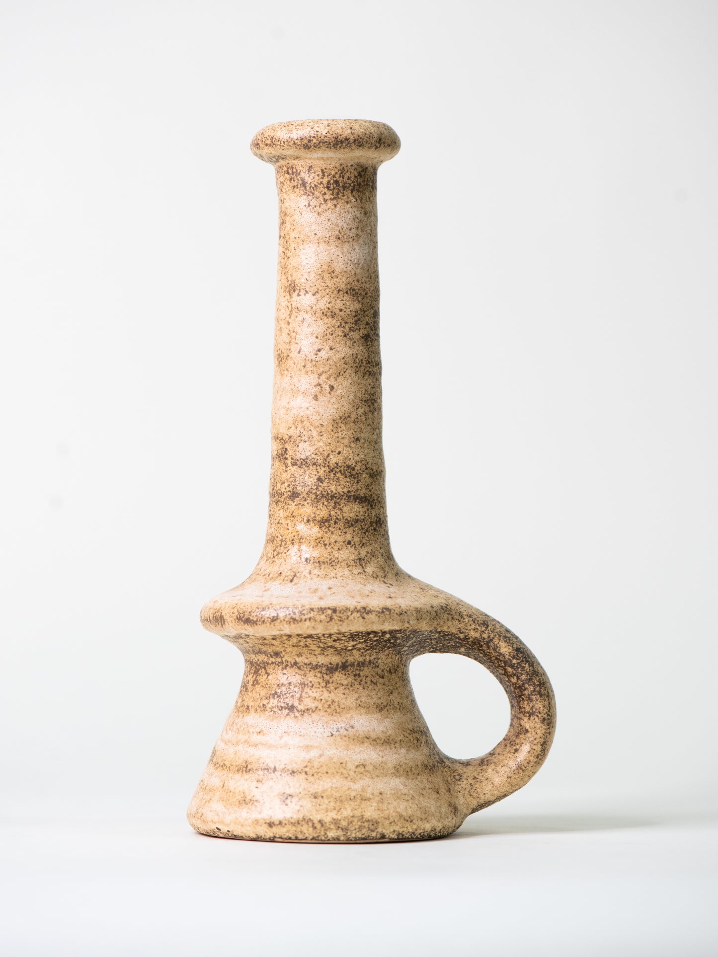 Vintage Ceramic Jug 1960's Dutch Fat Lava Pottery