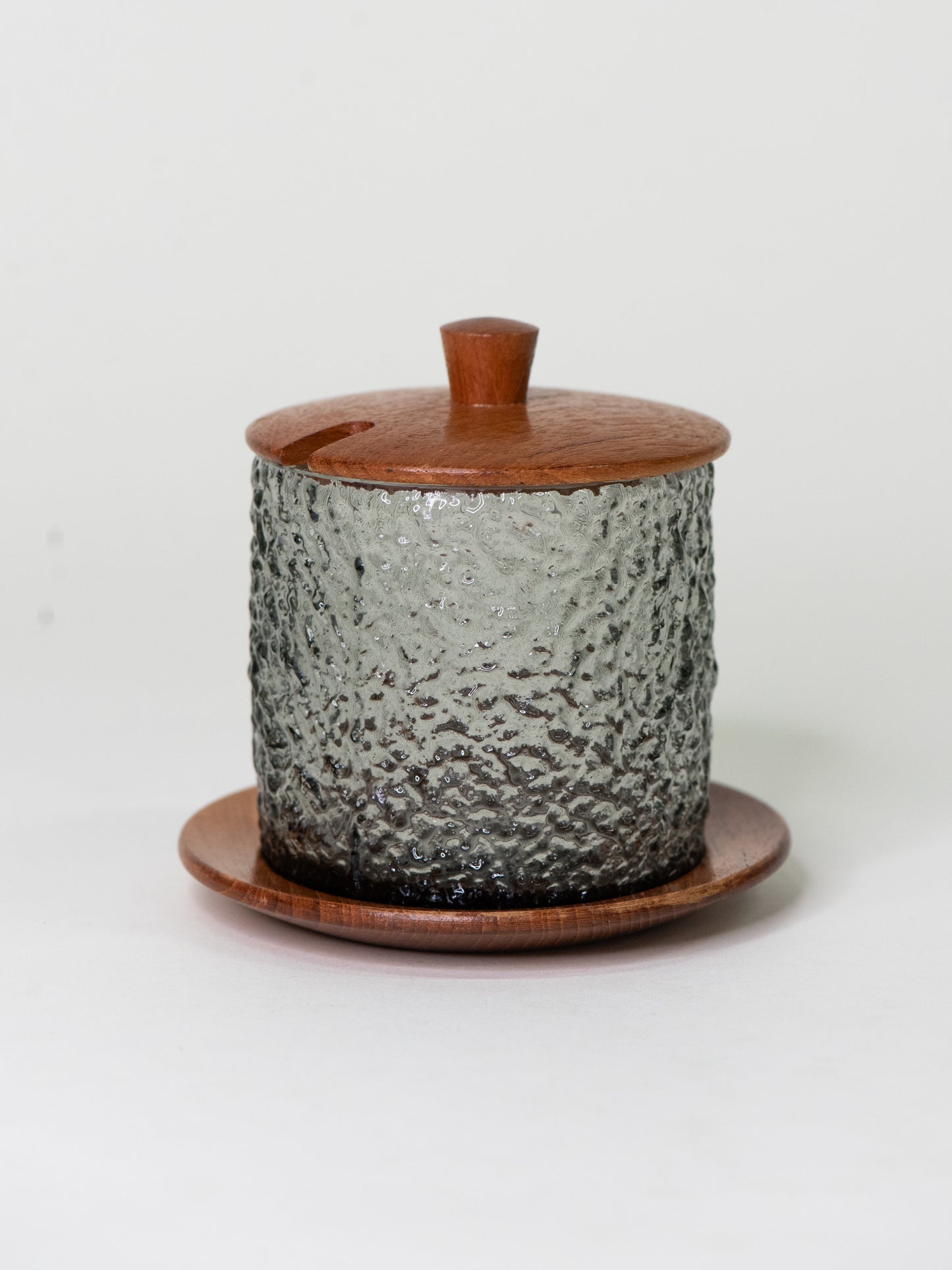Vintage Teak Jar by Karl Holmberg 1970's Sweden
