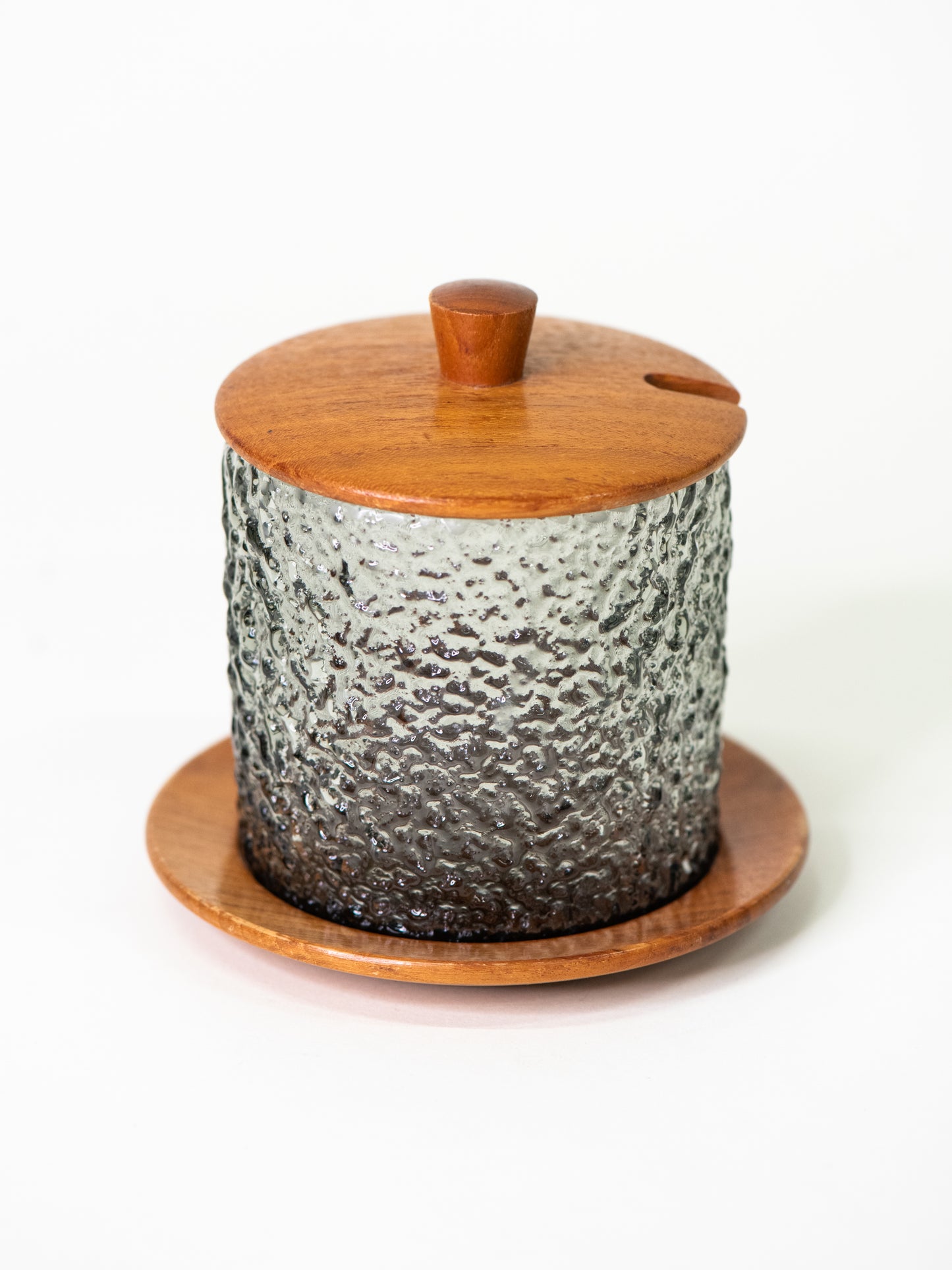 Vintage Teak Jar by Karl Holmberg 1970's Sweden