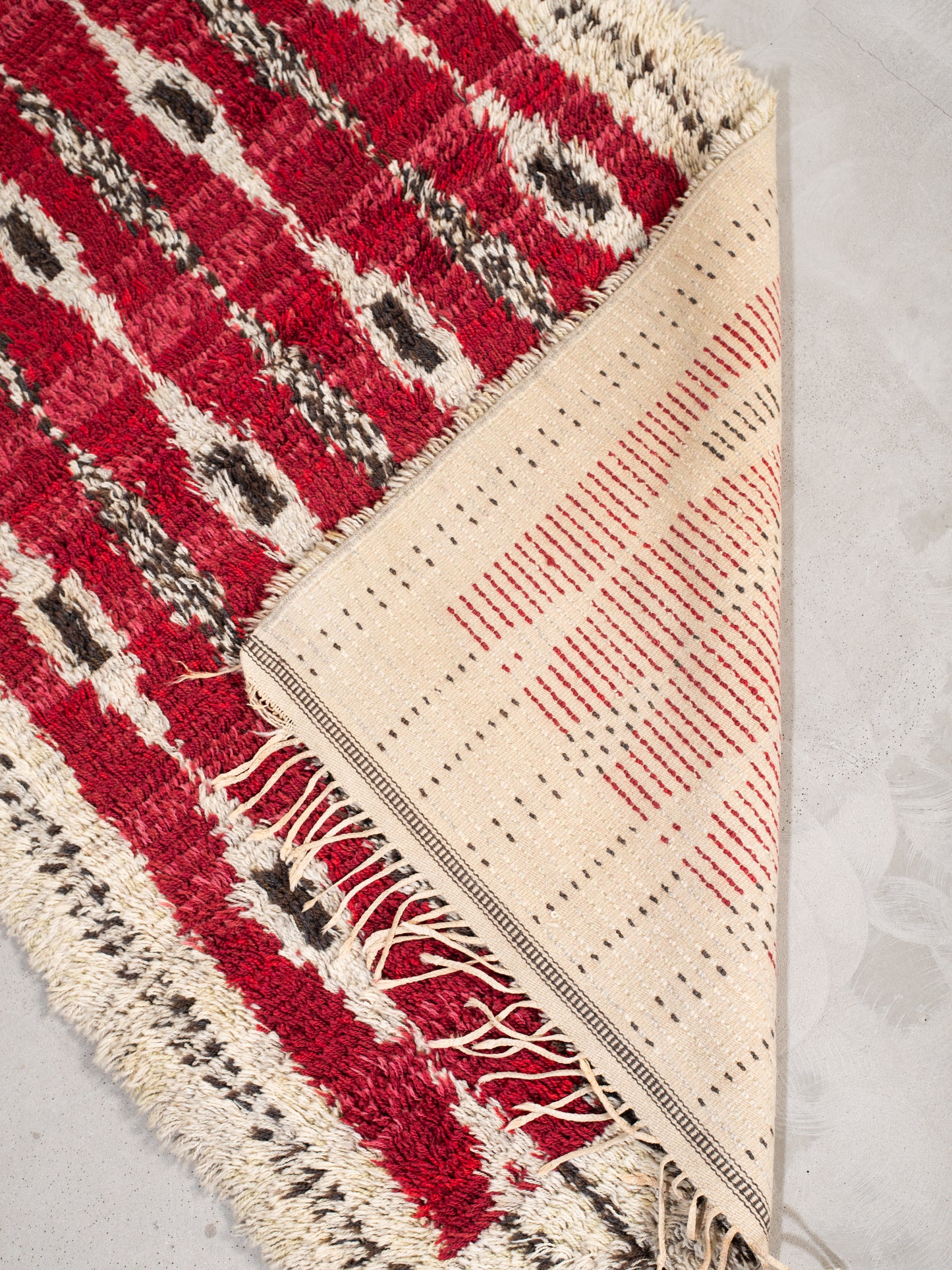 Mid-century Handwoven Wool Rug - Finland, 1960s