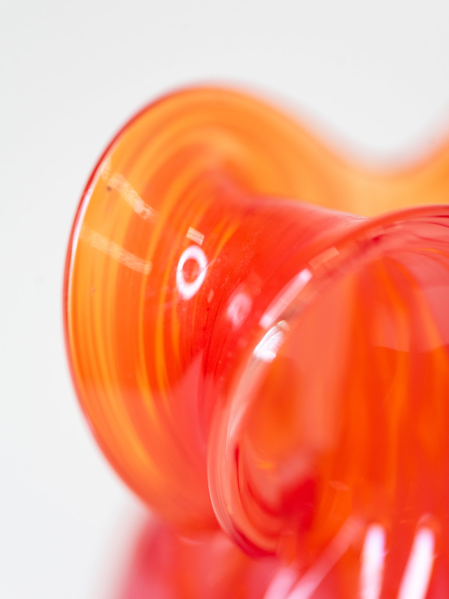 Vintage Lefton Art Glass Pitcher 1950’s Japan