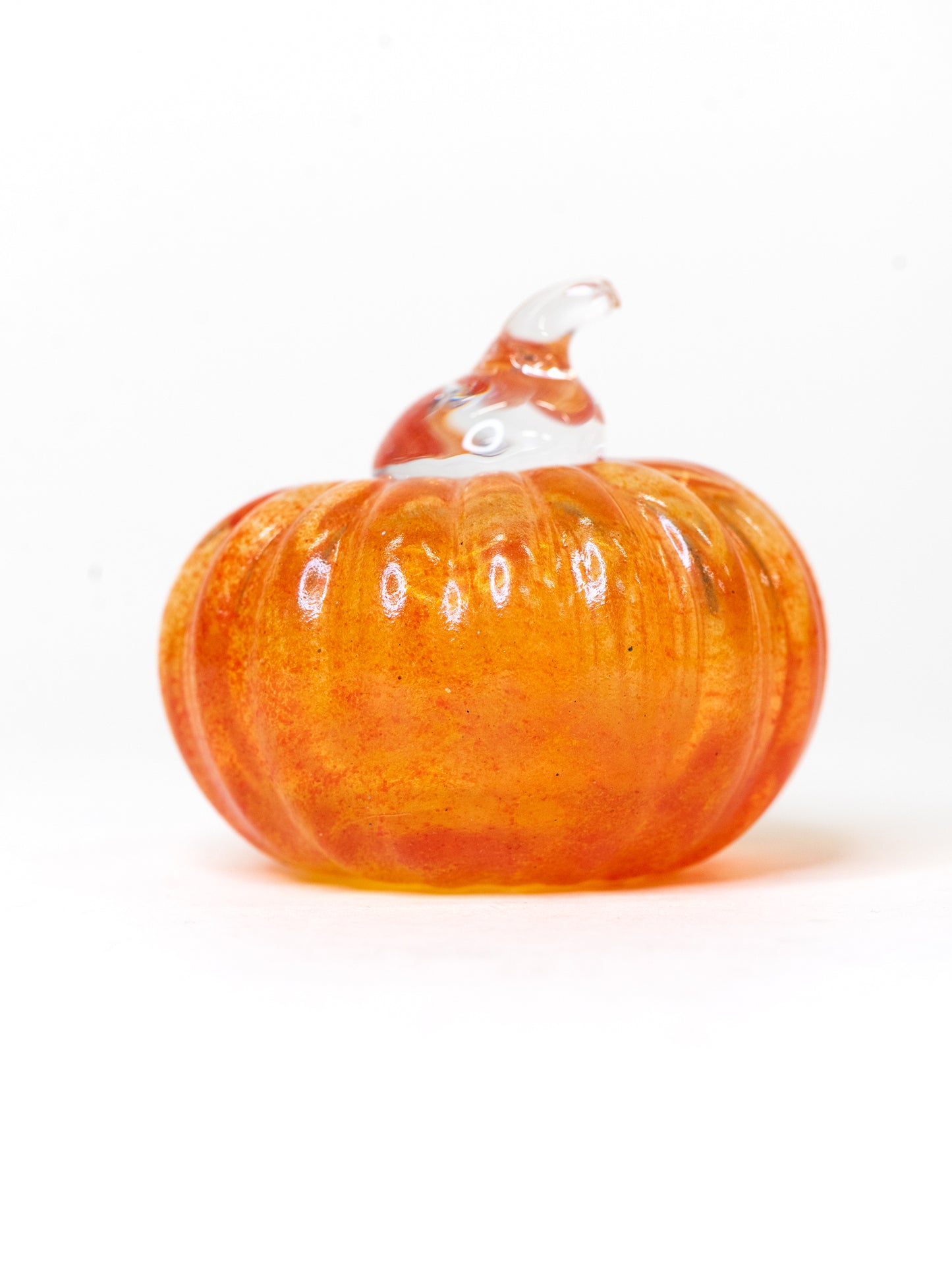 Vintage Glass Pumpkin