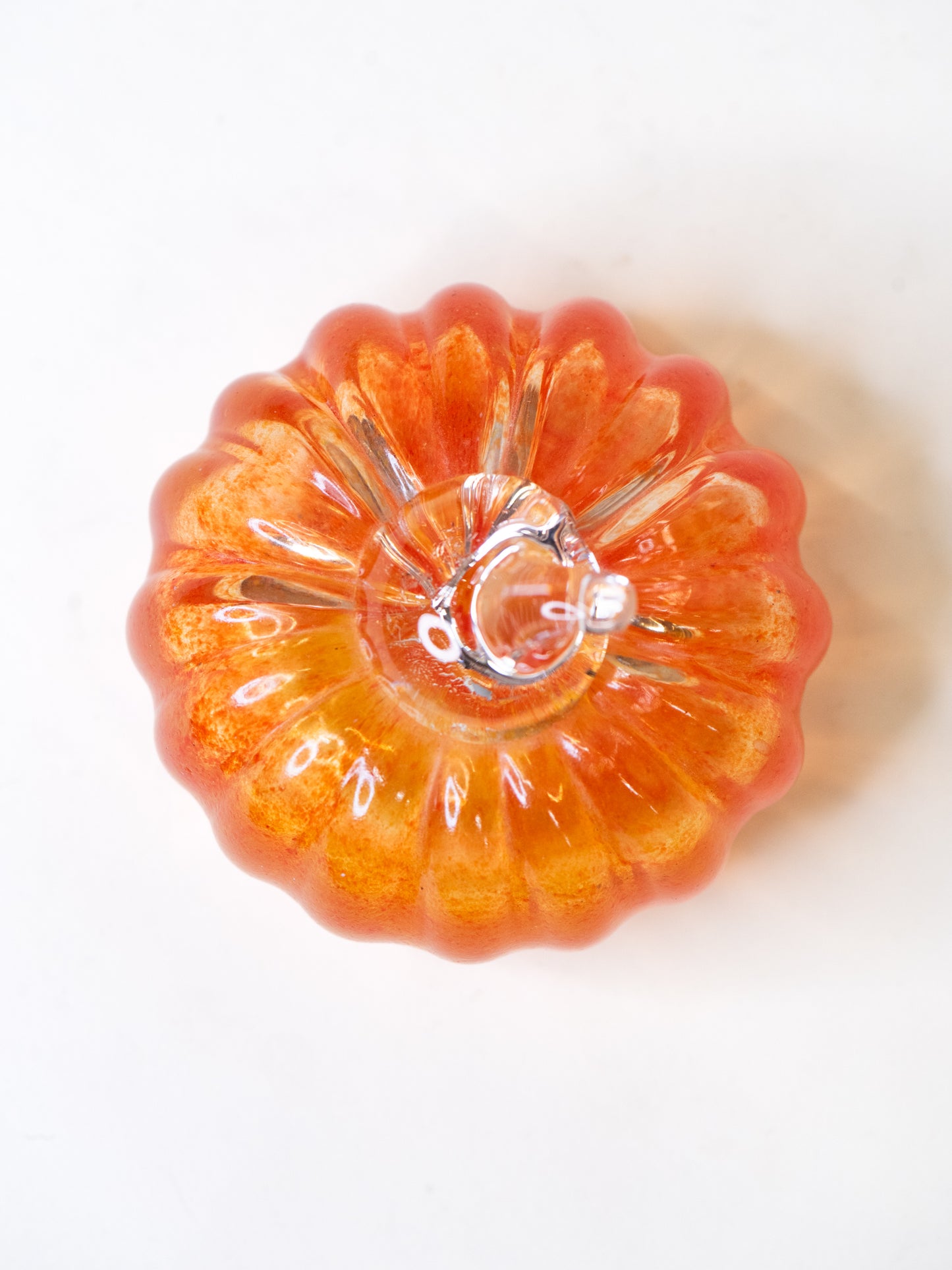 Vintage Glass Pumpkin