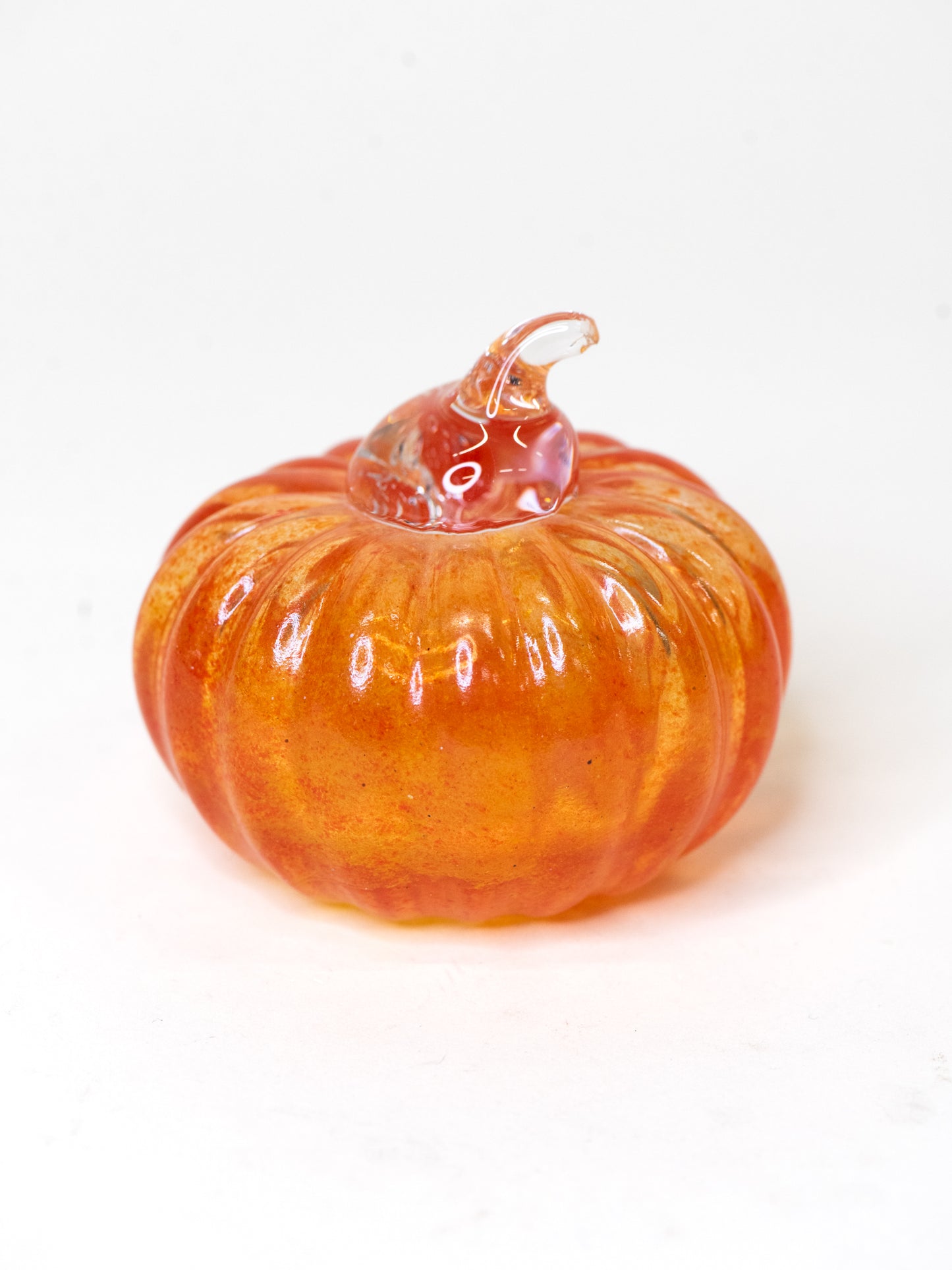 Vintage Glass Pumpkin