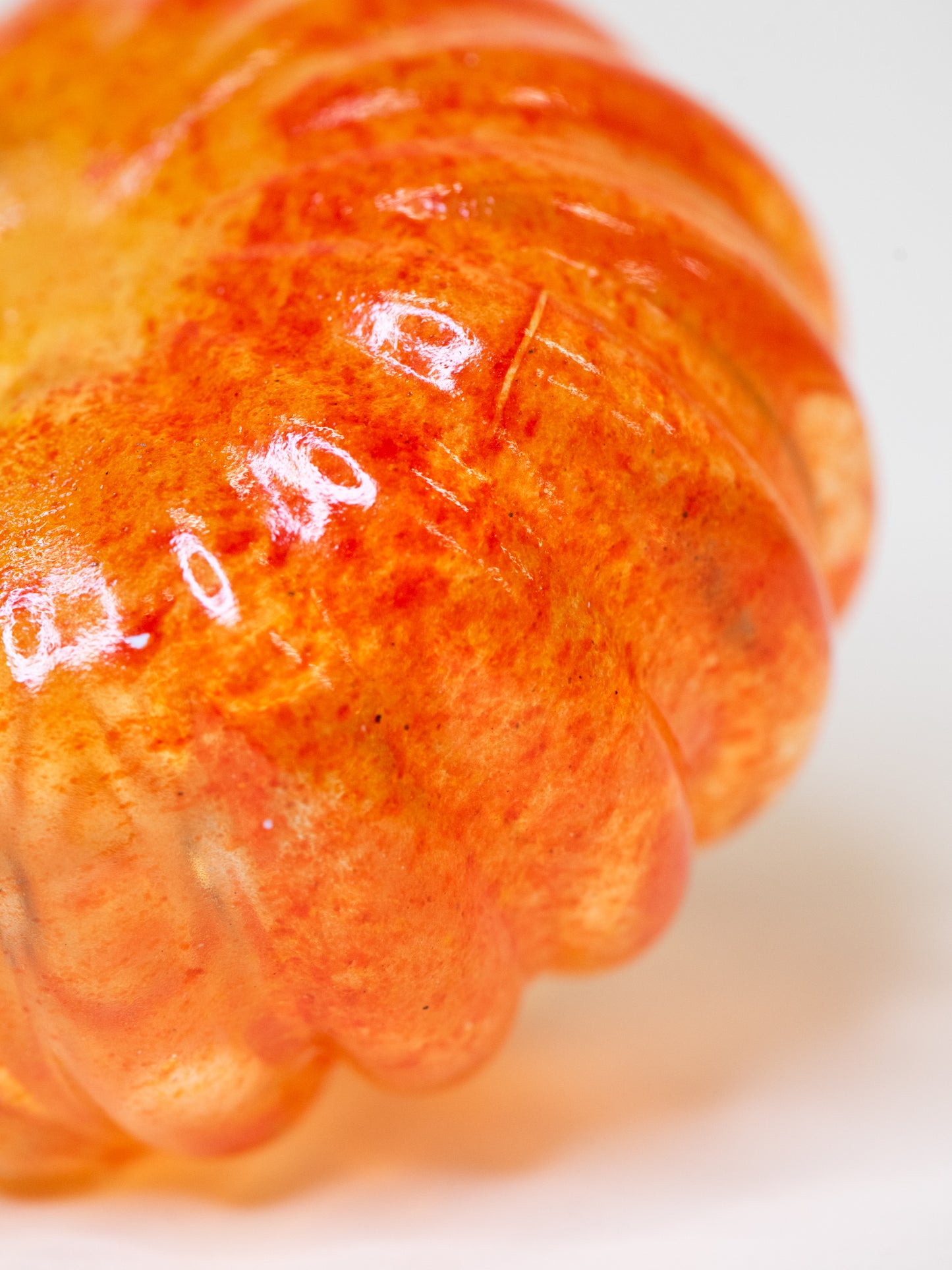 Vintage Glass Pumpkin