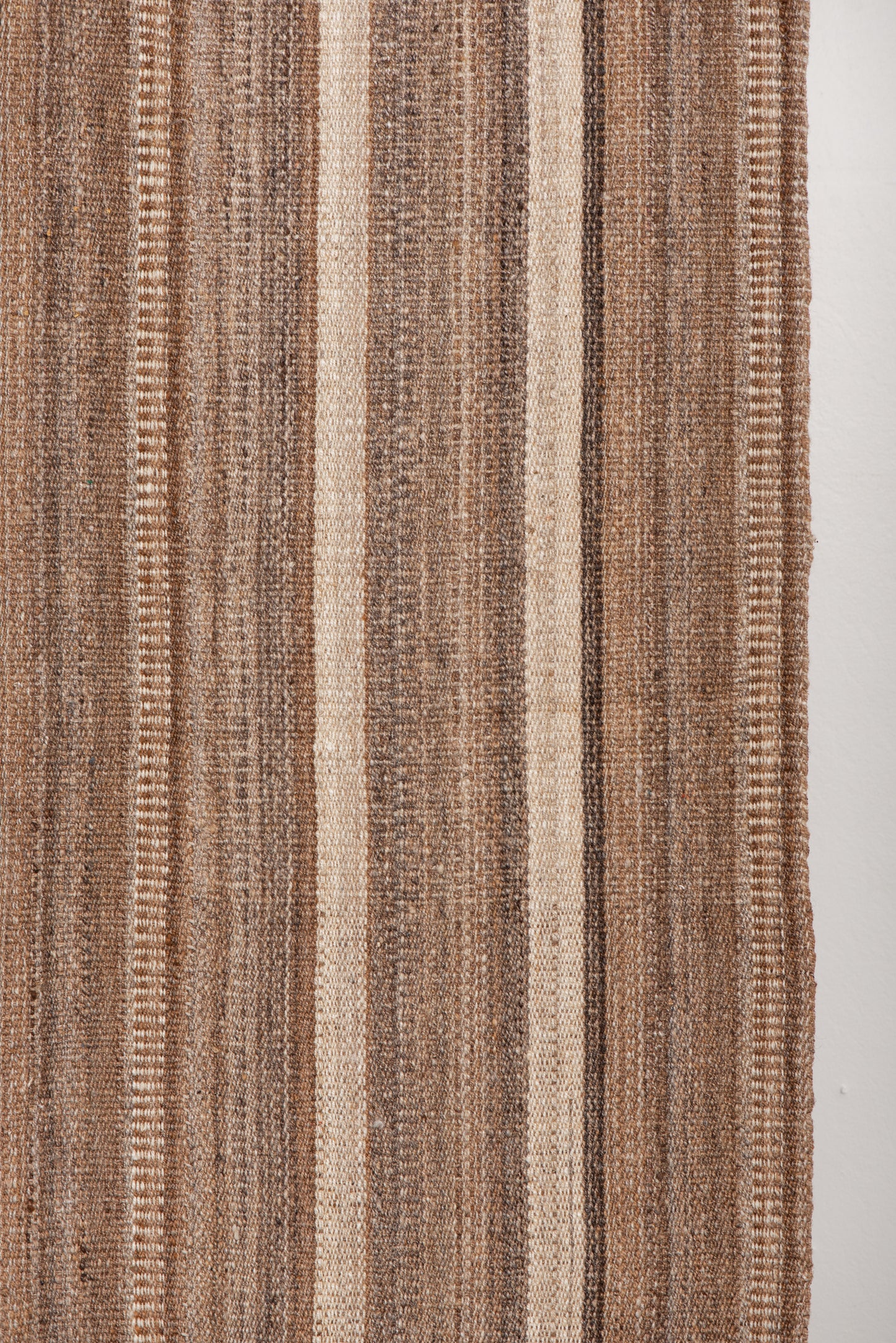 Large Vintage Flatweave Rug from Kordestan, Iran