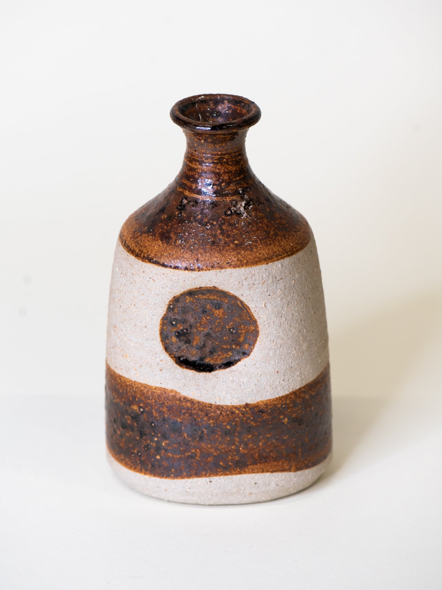 Studio Ceramic Bottle by Per Engström - Denmark, 1970's
