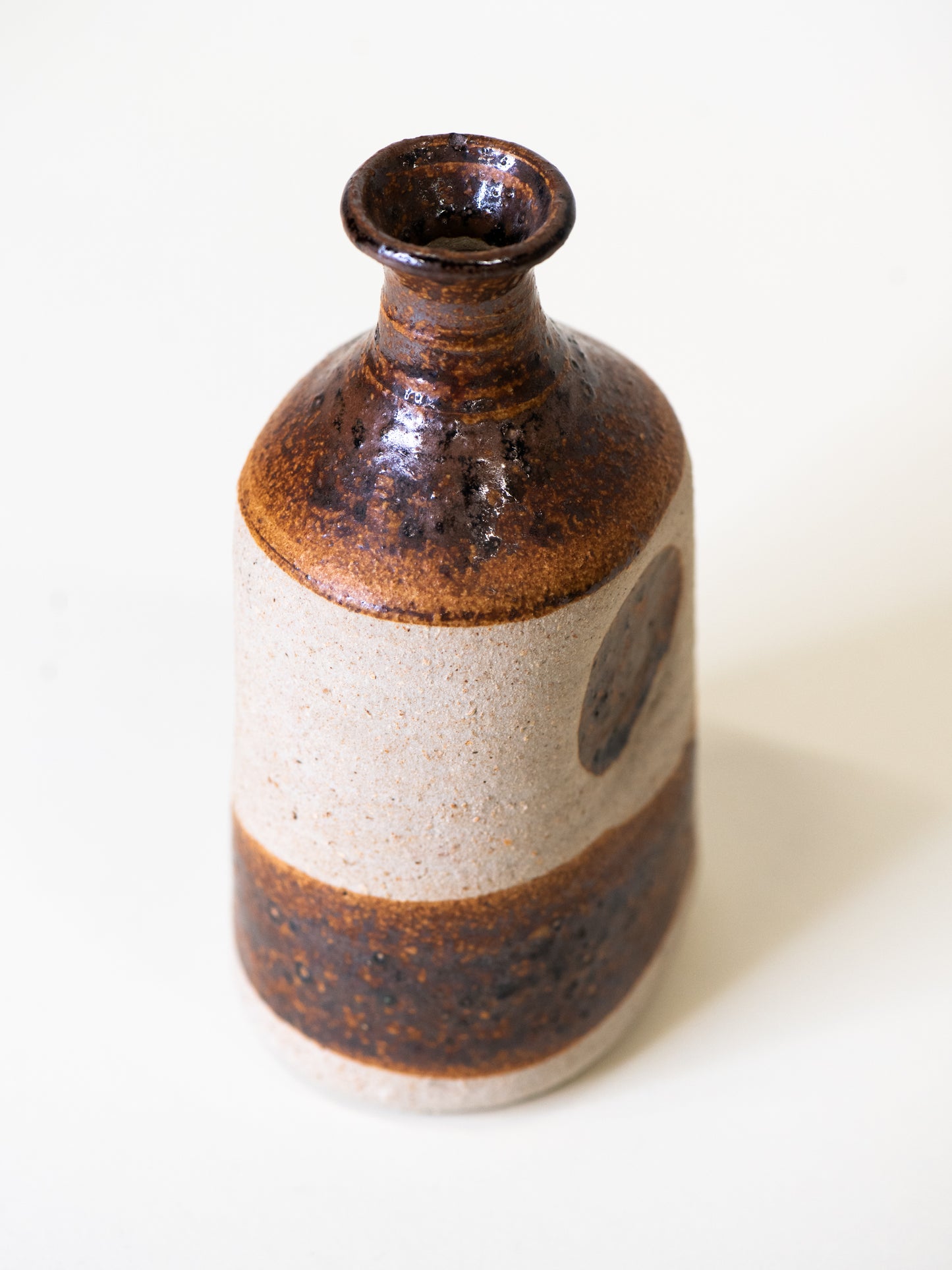 Studio Ceramic Bottle by Per Engström - Denmark, 1970's