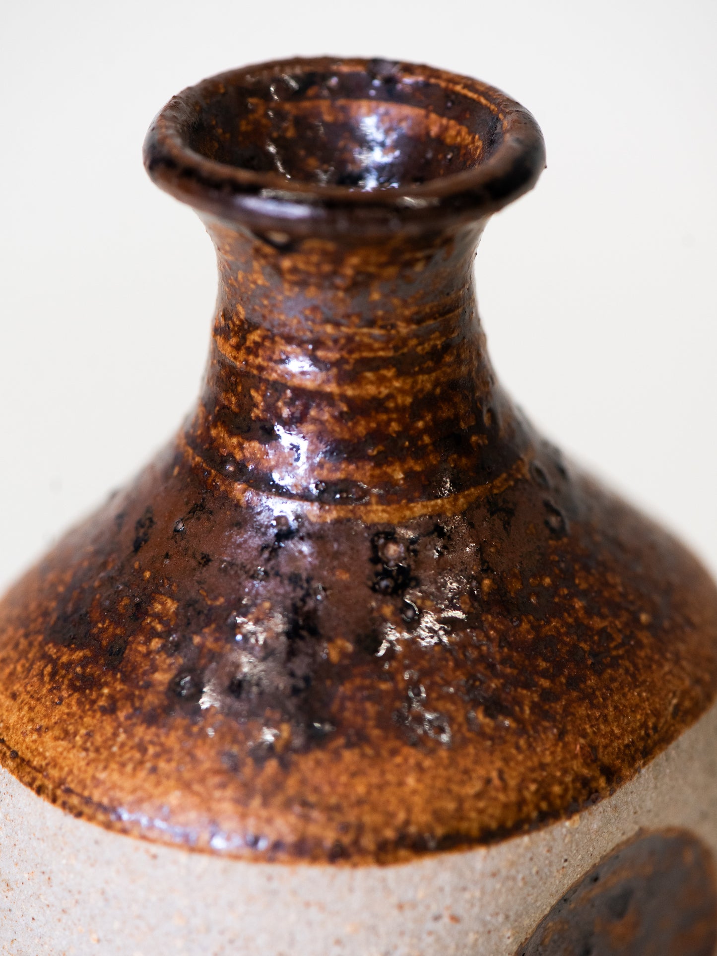 Studio Ceramic Bottle by Per Engström - Denmark, 1970's