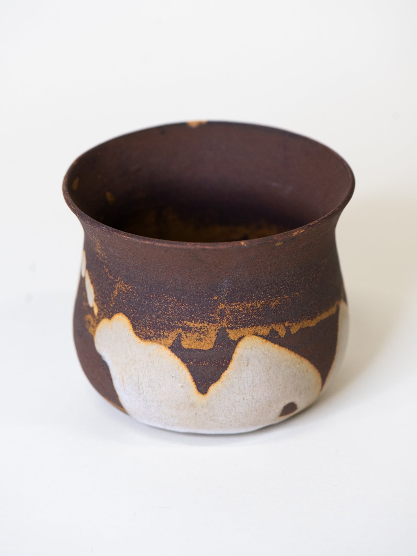 Signed Studio Pot in Volcanic Glaze – Finland, 1970's