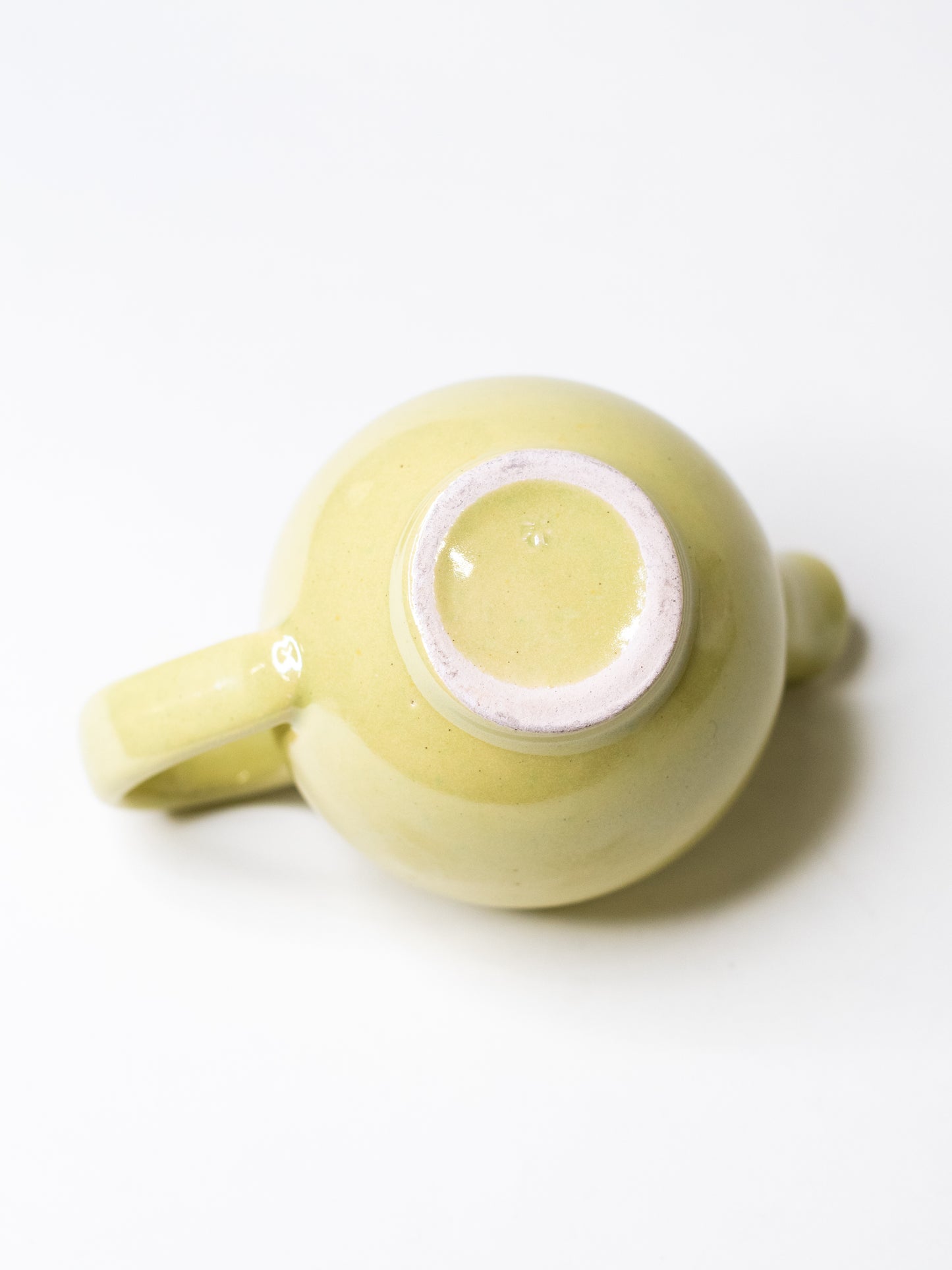 Kupittaan Savi Creamer in Citrus Lime Glaze – Finland, 1950's–60's