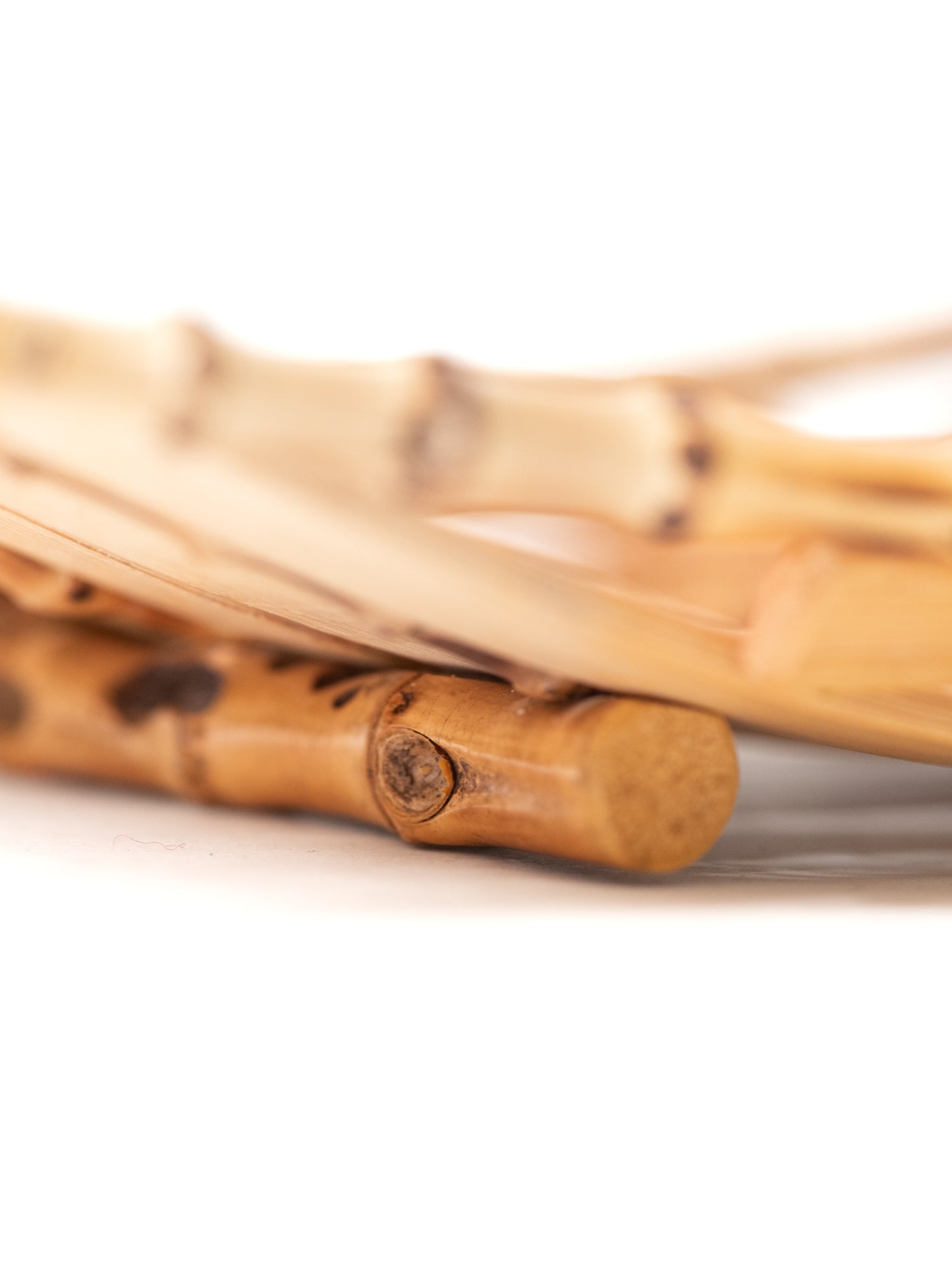 Vintage 1960's–70's Bamboo & Rattan Serving Tray