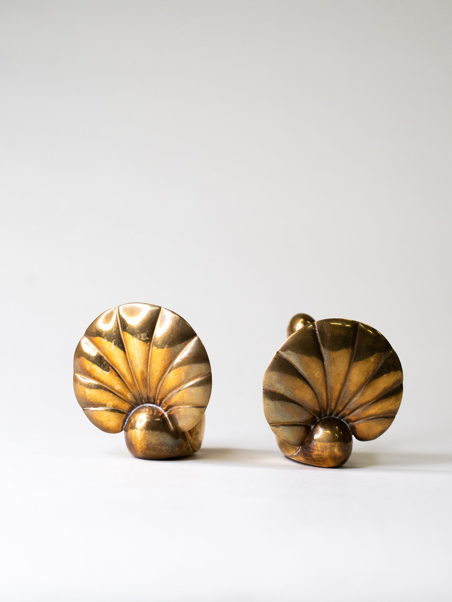 Pair of Brass Bird Figurines – West Germany, 1970's