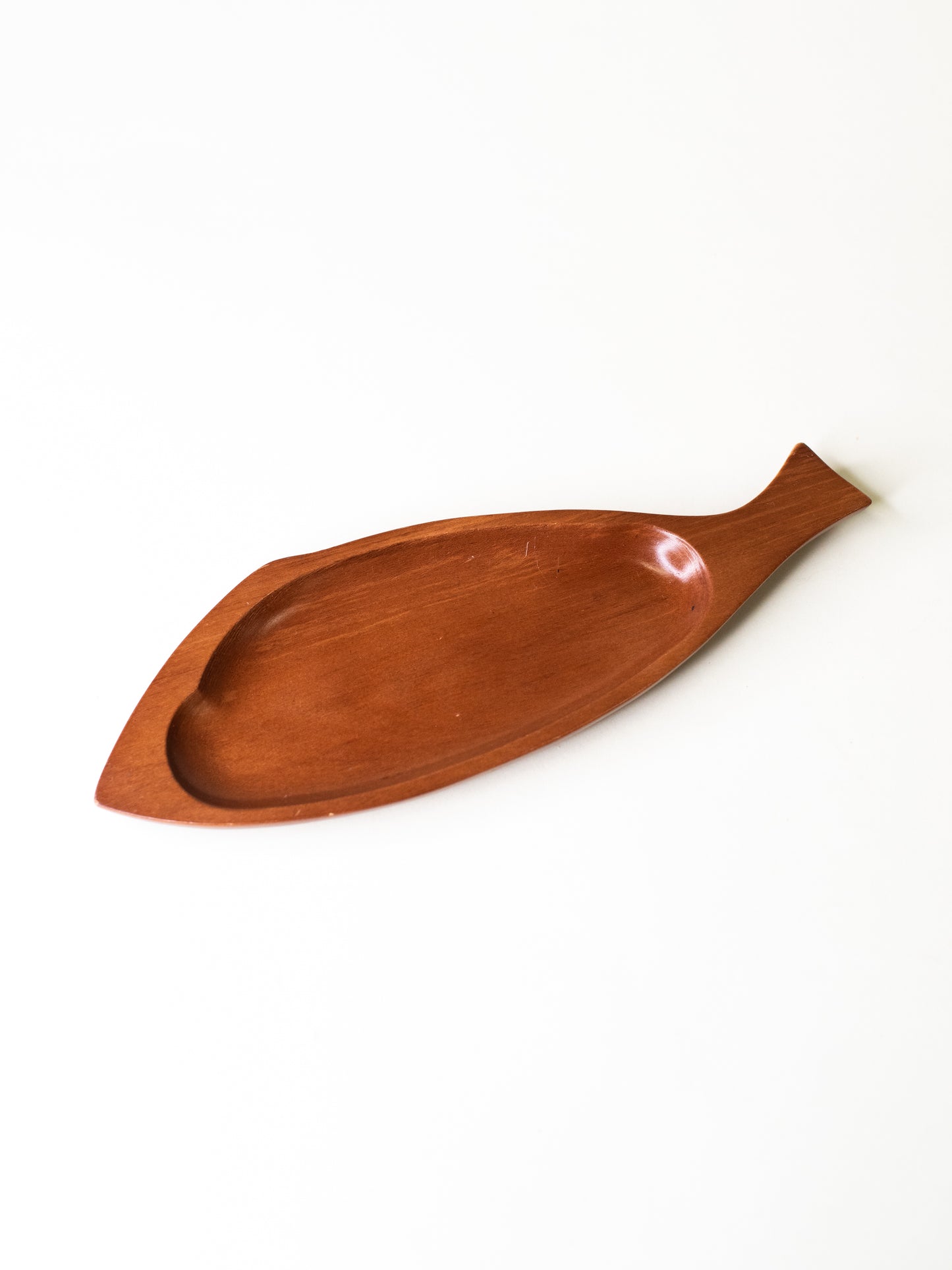 Teak Fish Tray – Japan, 1960's–70's
