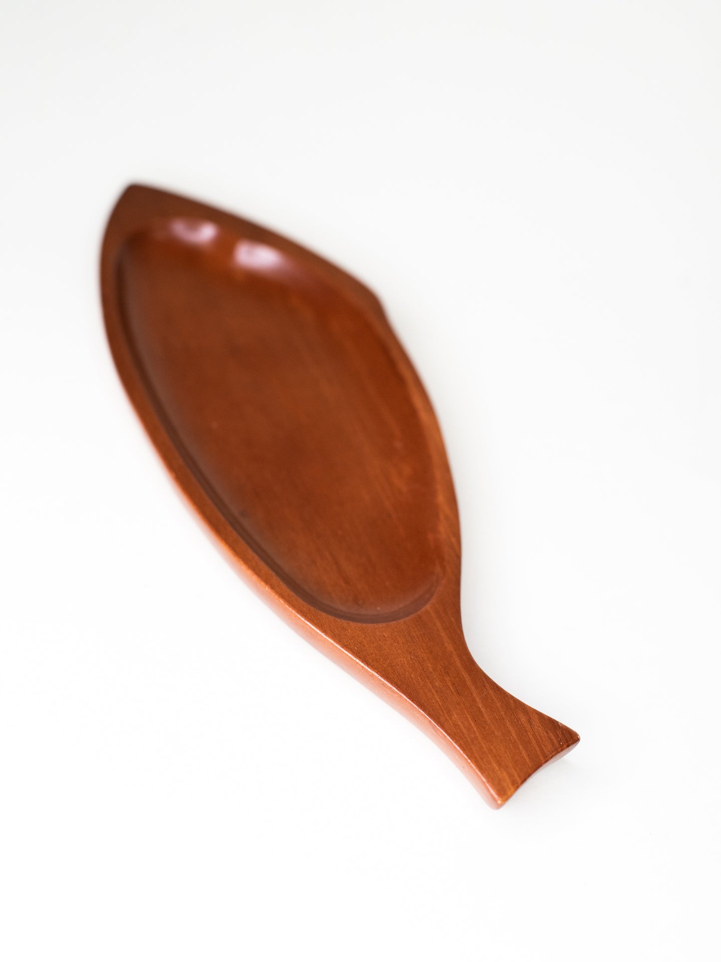 Teak Fish Tray – Japan, 1960's–70's