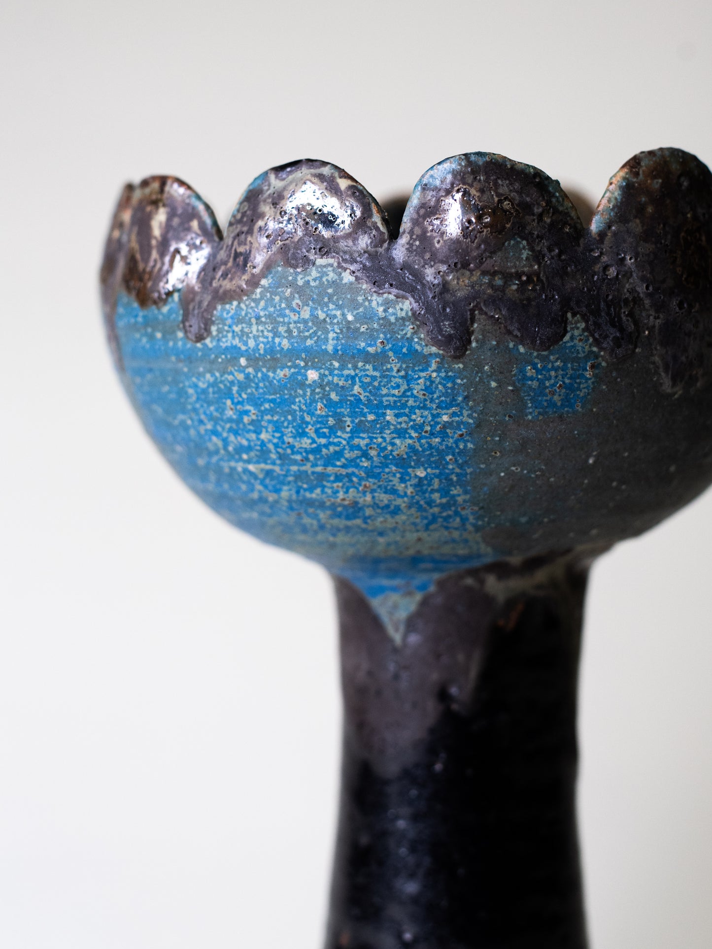 Unique Art Ceramic by Liisa Hallamaa – Finland, 1960's–70's