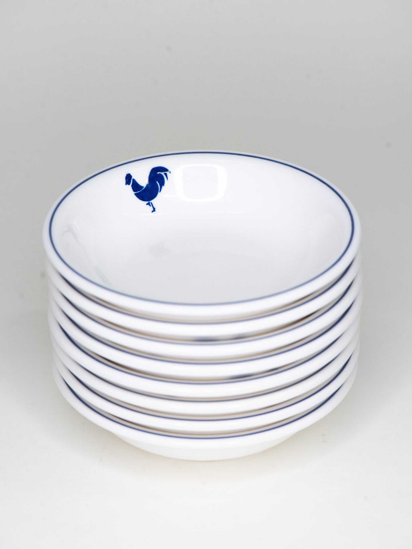 Rooster Bowls by Ceramic Olympia - Greece, 1970s – Set of 8