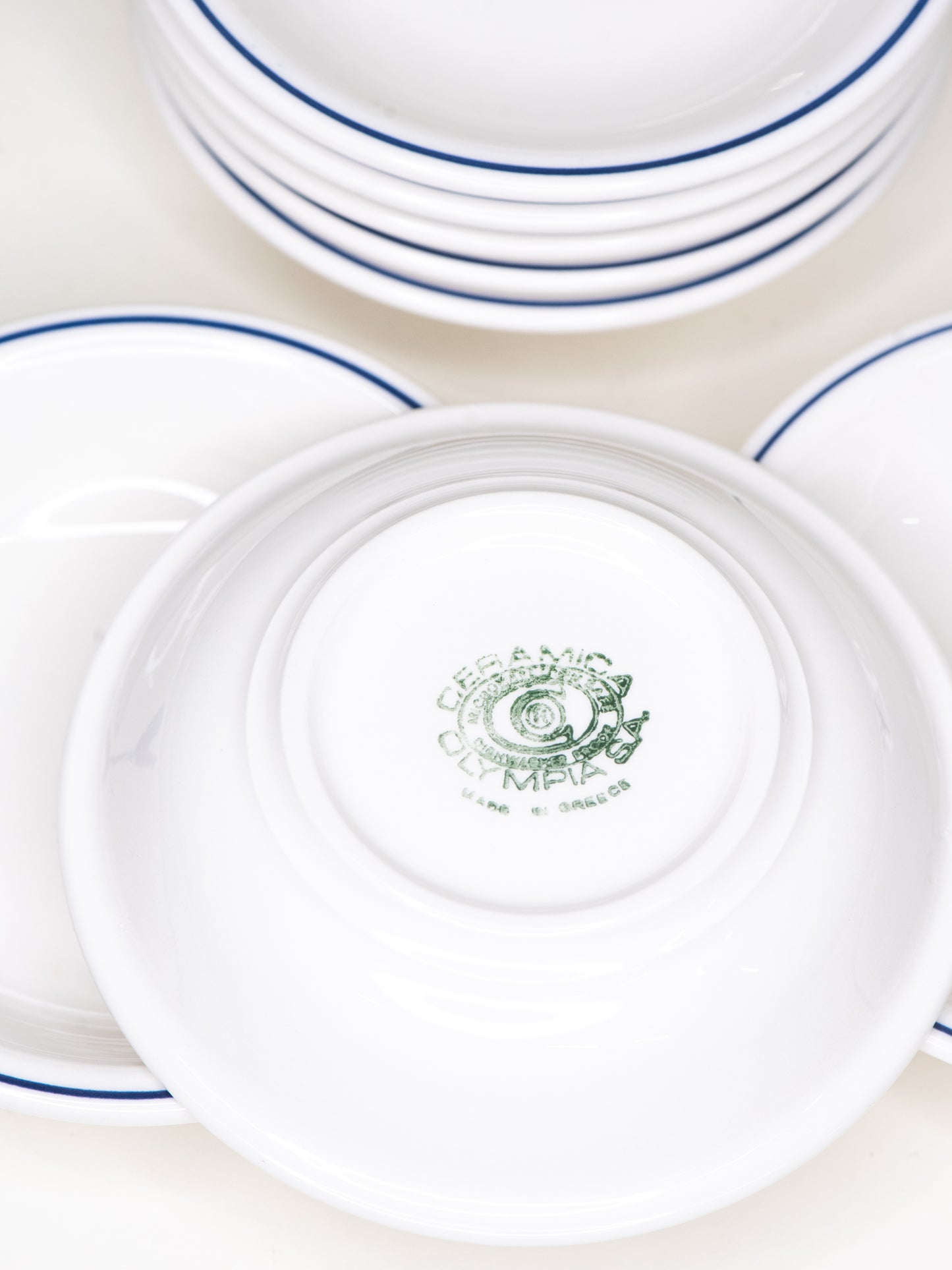 Rooster Bowls by Ceramic Olympia - Greece, 1970s – Set of 8