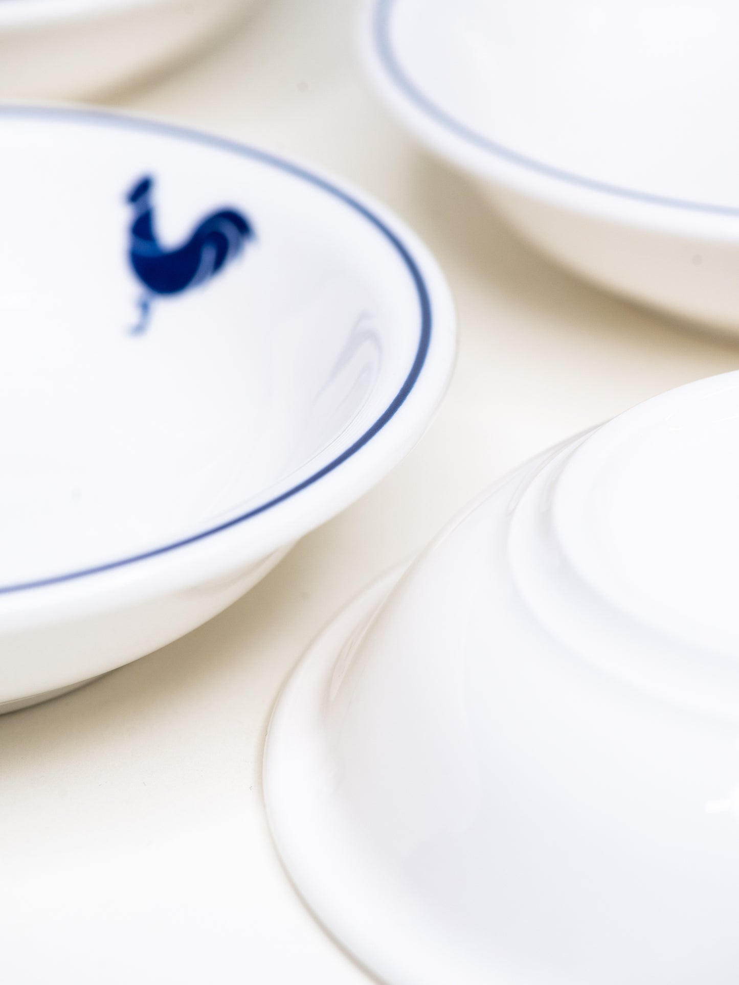 Rooster Bowls by Ceramic Olympia - Greece, 1970s – Set of 8