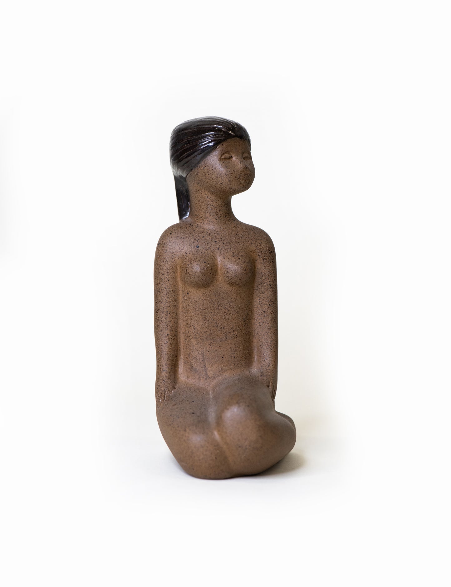 Vintage Mid-Century Kneeling Figure by TEKT - USSR, 1960s