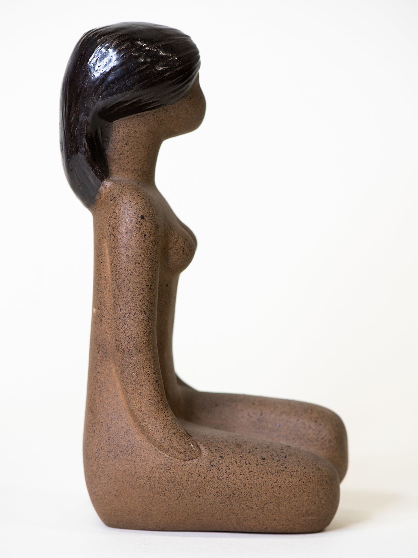 Vintage Mid-Century Kneeling Figure by TEKT - USSR, 1960s