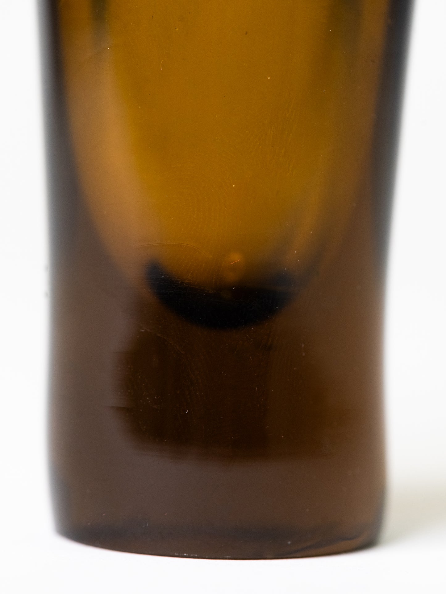 Iittala ‘Löytö’ Amber Glass Vase - Finland, 1950s