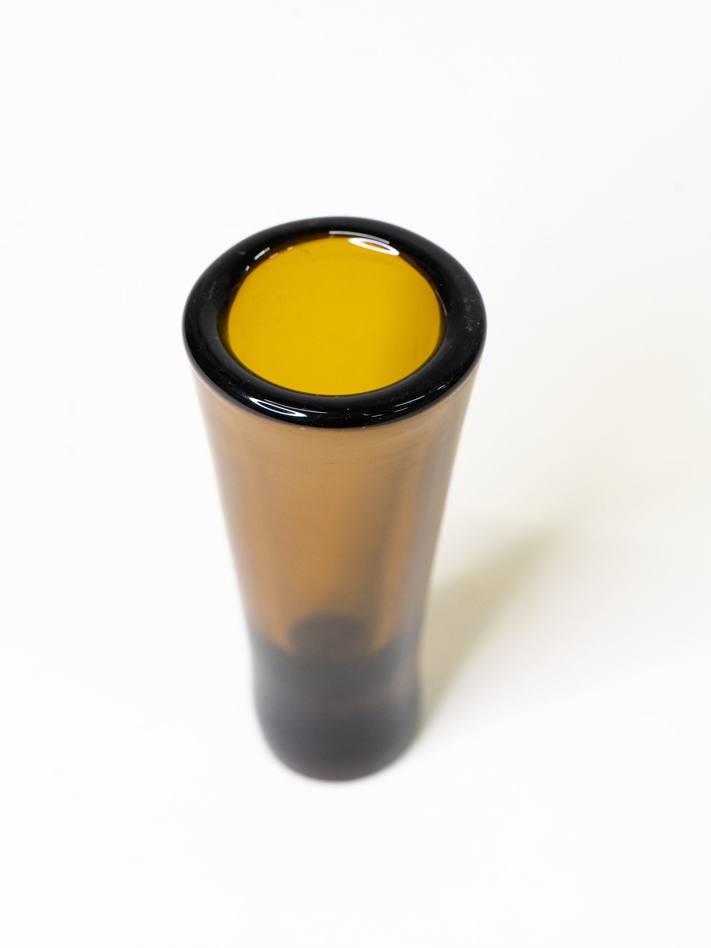 Iittala ‘Löytö’ Amber Glass Vase - Finland, 1950s