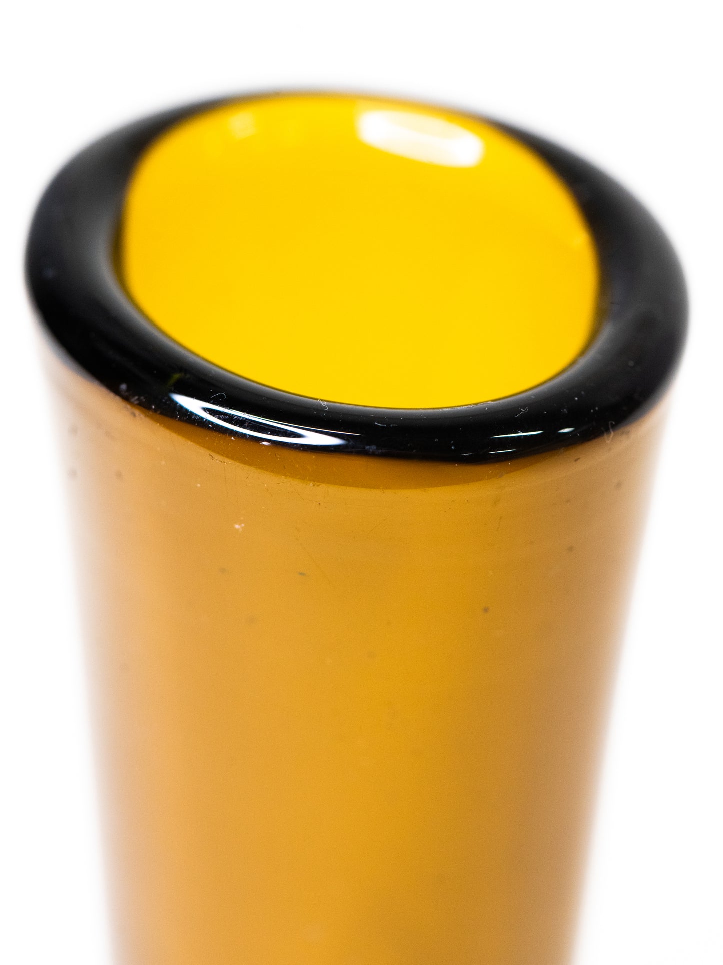 Iittala ‘Löytö’ Amber Glass Vase - Finland, 1950s