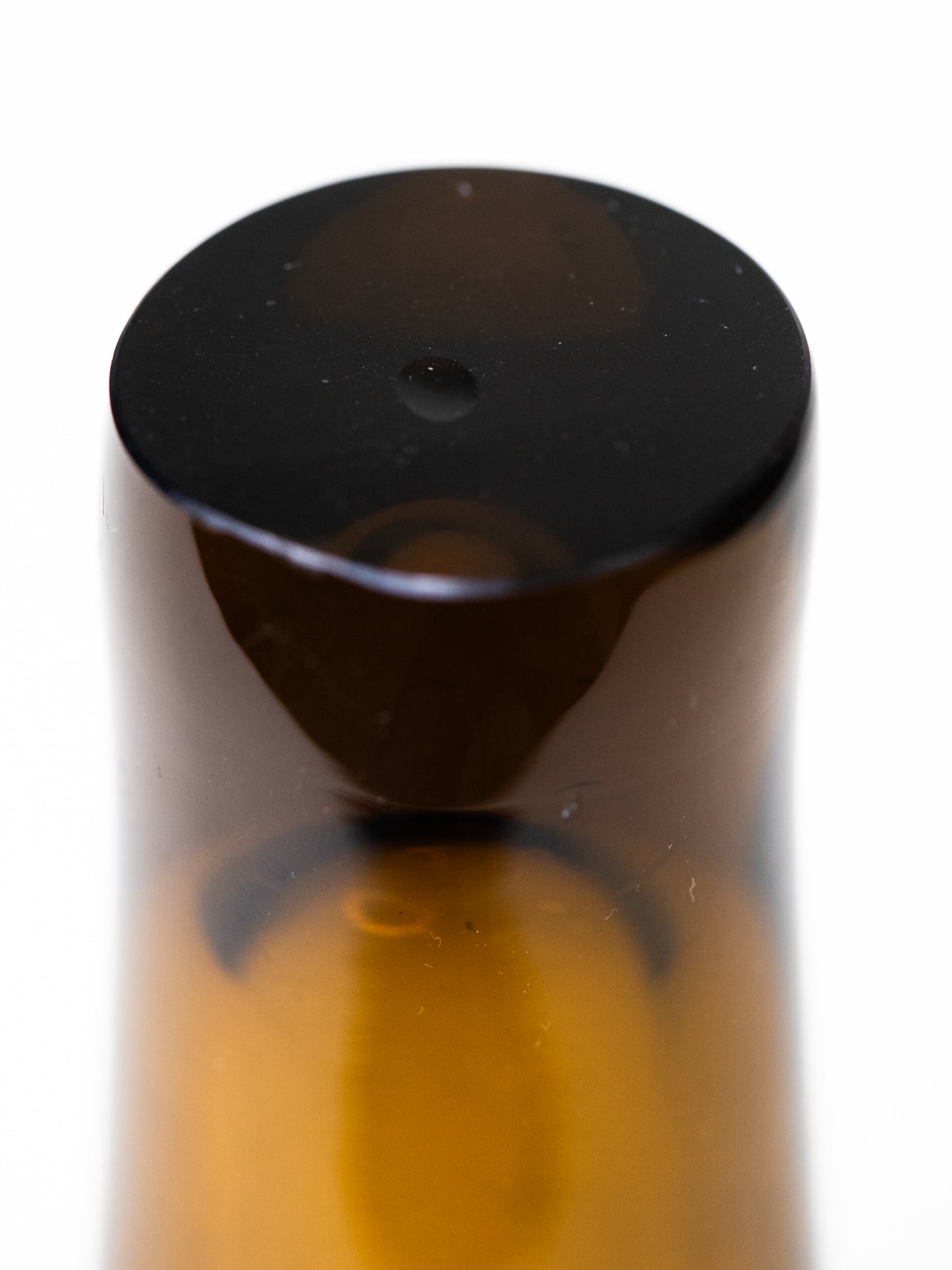 Iittala ‘Löytö’ Amber Glass Vase - Finland, 1950s