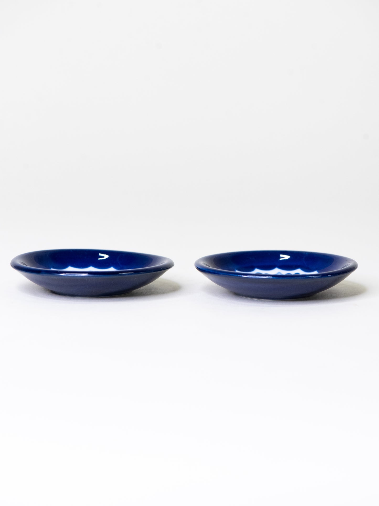 Pair of Hand-painted Mini Dishes by Arabia - Finland, 1960s