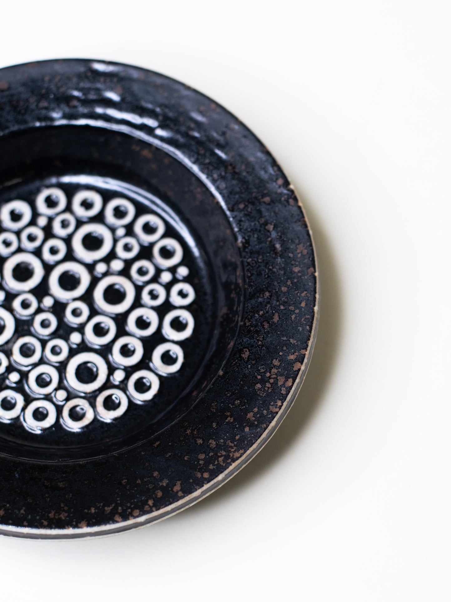 Gustavsberg 'Kreta' Stoneware Bowl by Britt-Louise Sundell - Sweden, 1960s