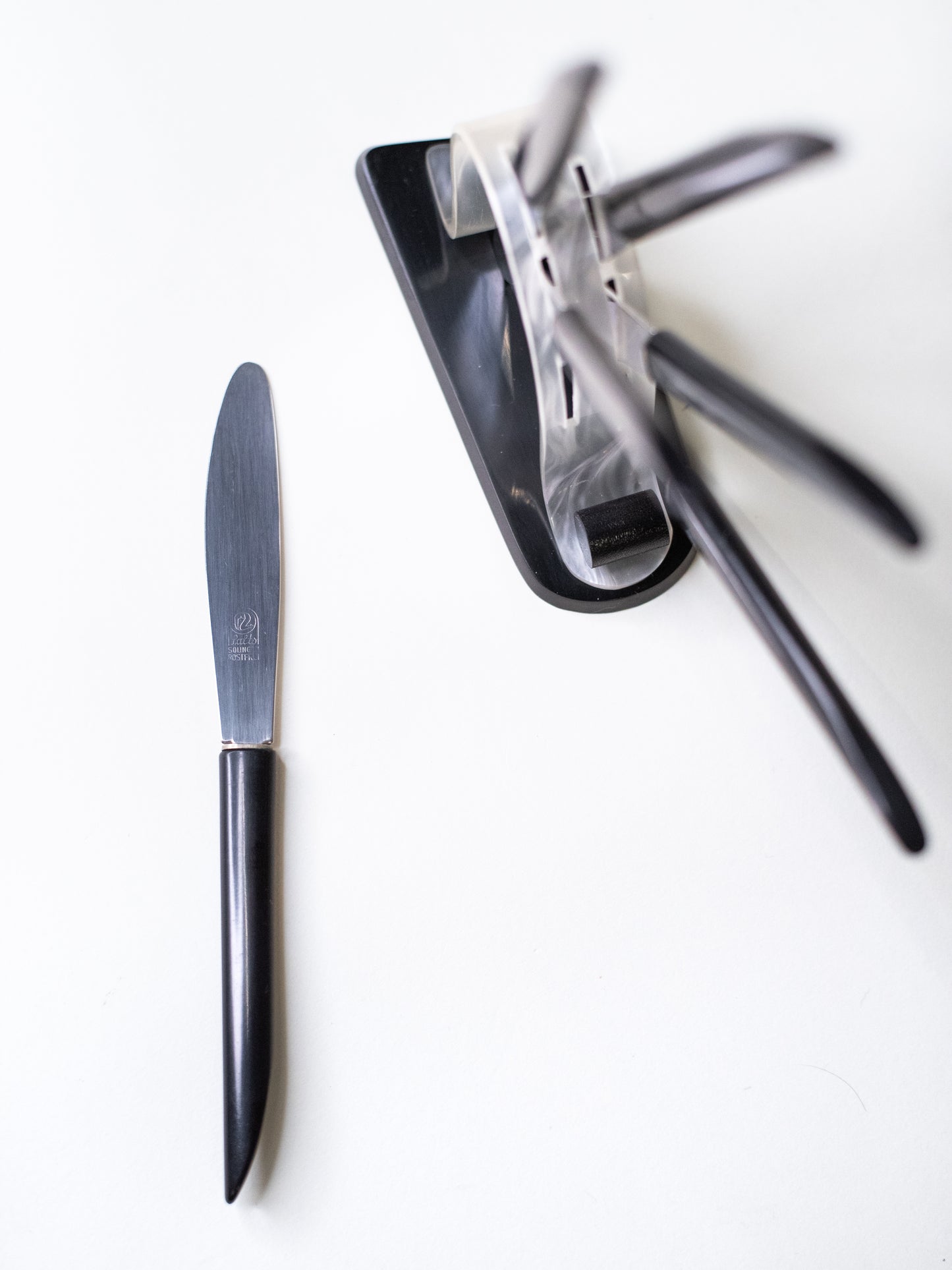 Mid-Century Fruit Knives with Bakelite Handles - Germany, 1950s