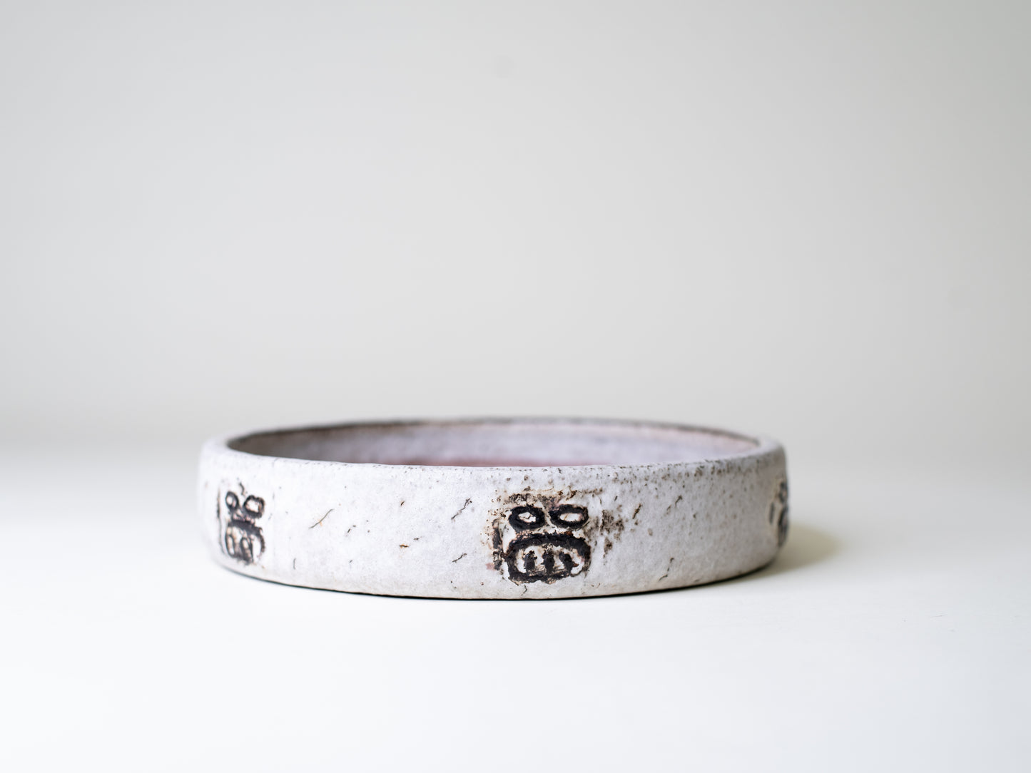 Vintage Brutalist Bowl by Henri Keramik - Denmark, 1960s
