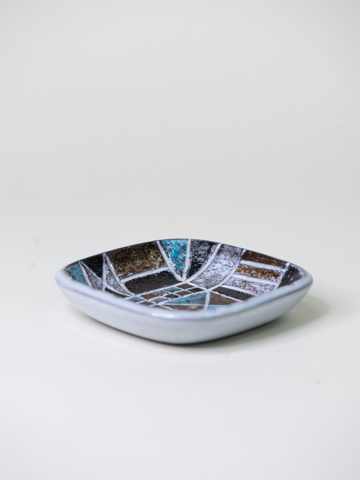 Rare “Tri” Dish By Ingrid Atterberg for Upsala Ekeby – Sweden, 1960s