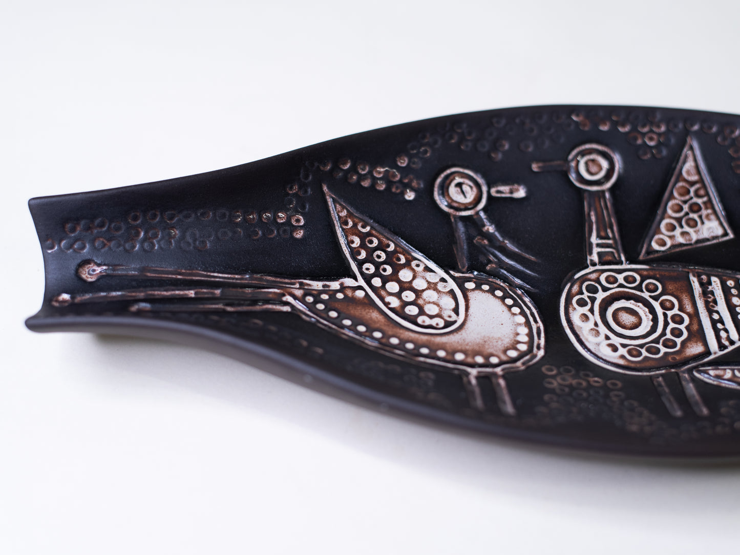 Mid-Century Ceramic Bird Bowl by Lisbeth Bartosova - Europe, 1970s