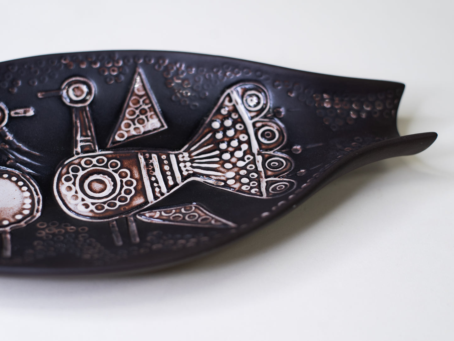 Mid-Century Ceramic Bird Bowl by Lisbeth Bartosova - Europe, 1970s