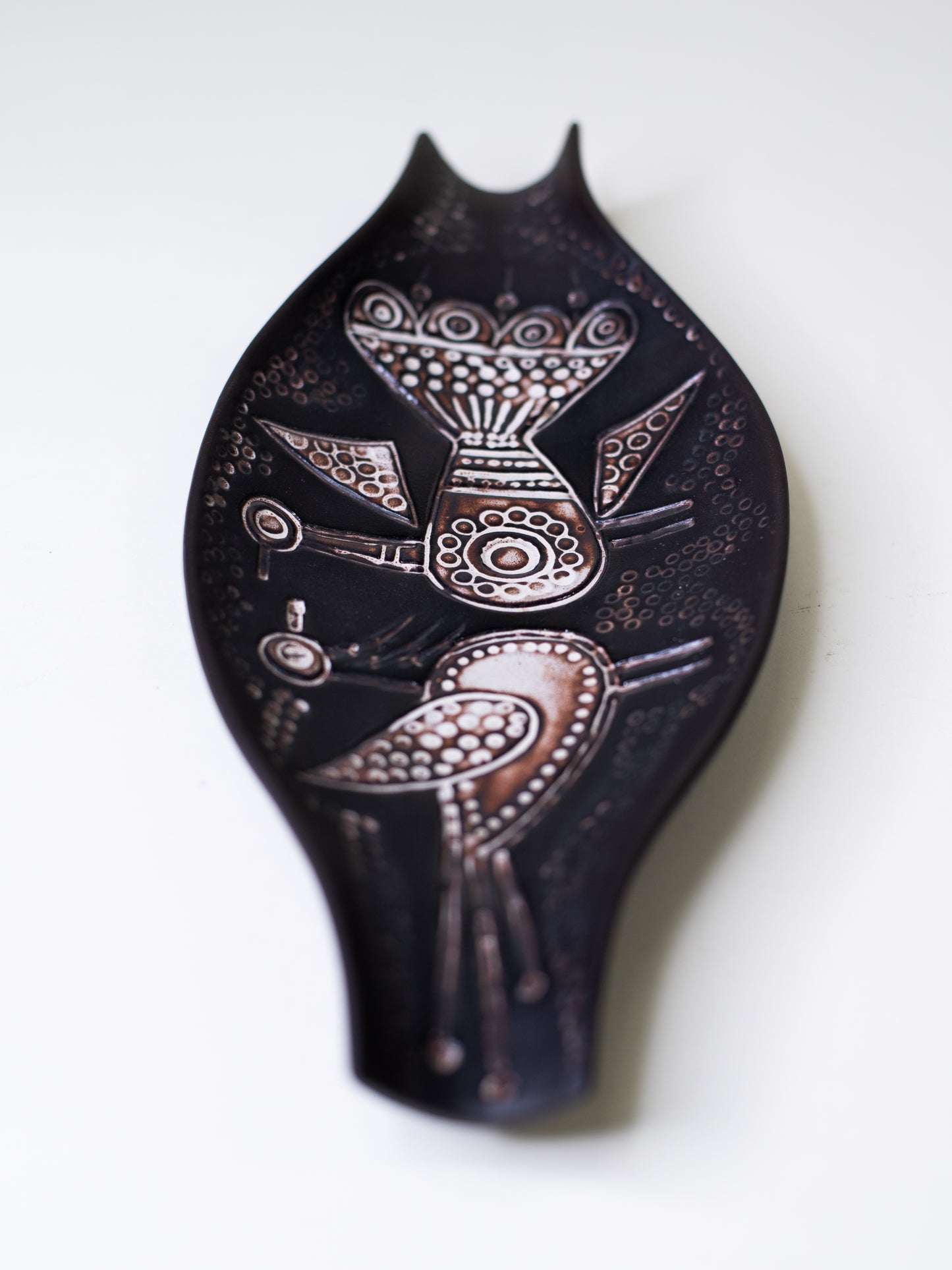 Mid-Century Ceramic Bird Bowl by Lisbeth Bartosova - Europe, 1970s