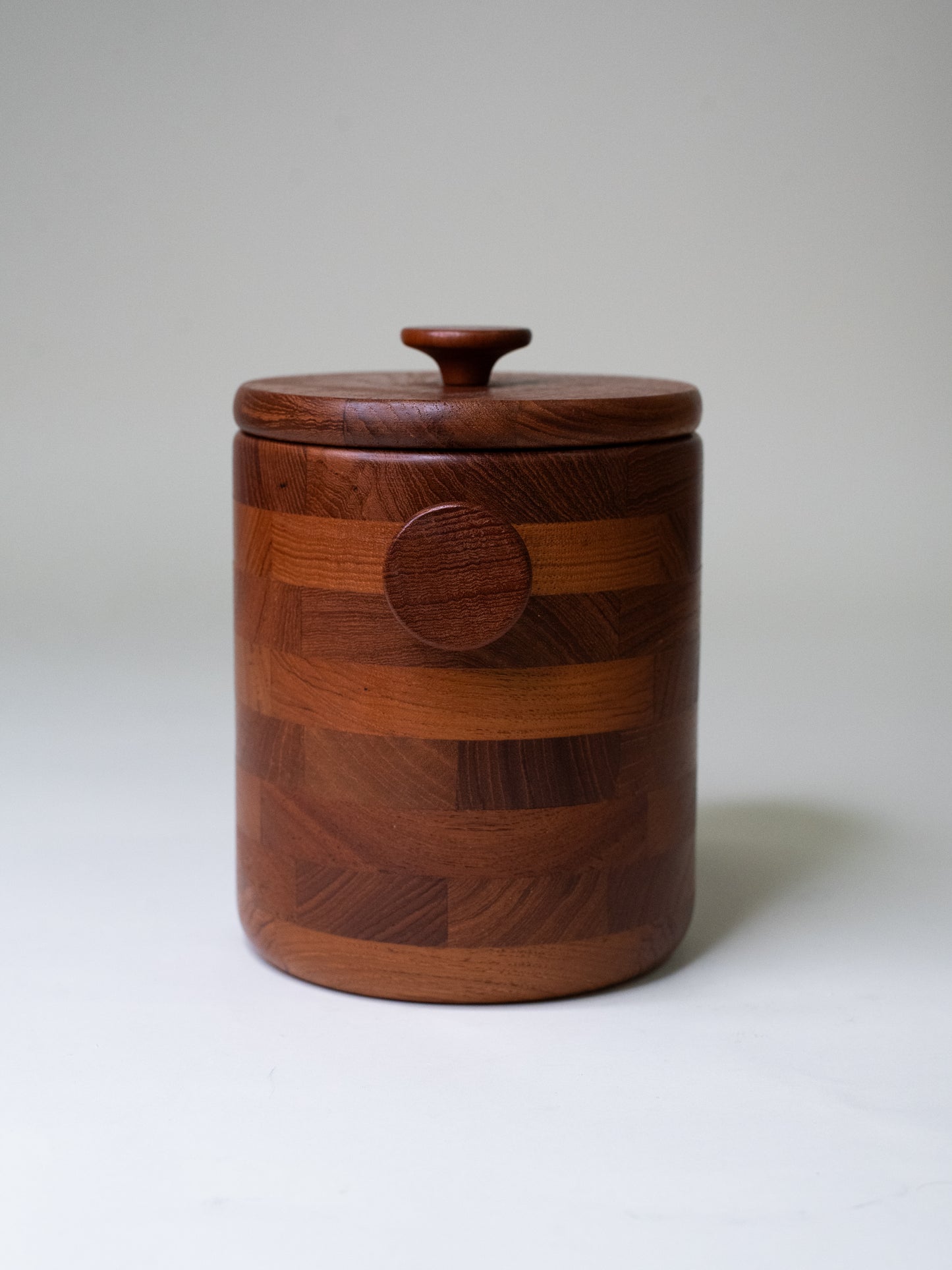 Mid-Century Teak Ice Bucket by Wiggers – Denmark, 1960s